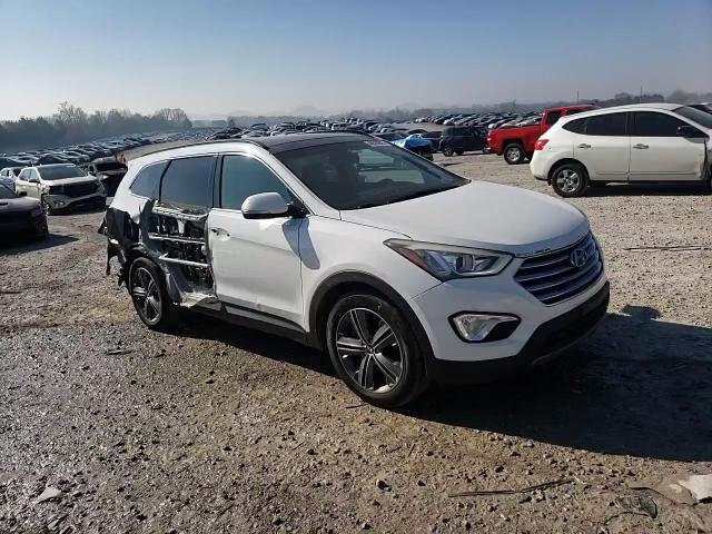 2013 Hyundai Santa Fe VIN KM8SRDHF7DU013241 Copart auction photo, side / rear end damage thumbnail 11