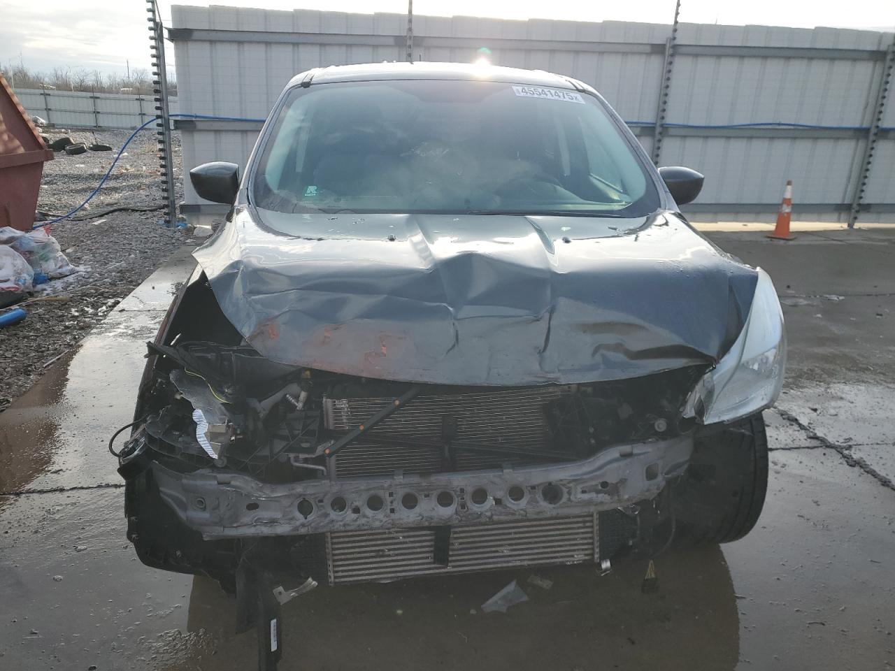 2015 Ford Escape VIN 1FMCU0GX9FUC34543 Copart auction photo, front end damage thumbnail 5
