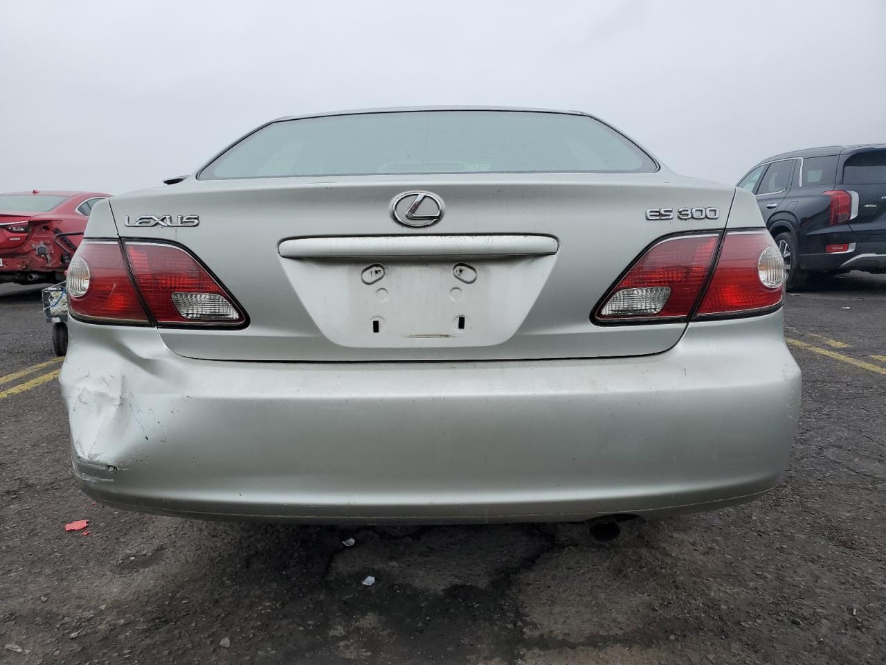 2003 Lexus ES VIN JTHBF30G436015655 Copart auction photo, front end / rear end damage thumbnail 6