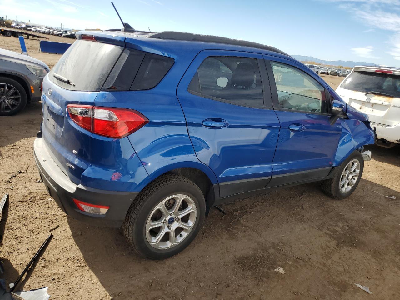 2018 Ford EcoSport VIN MAJ6P1UL4JC172005 Copart auction photo, front end damage thumbnail 3