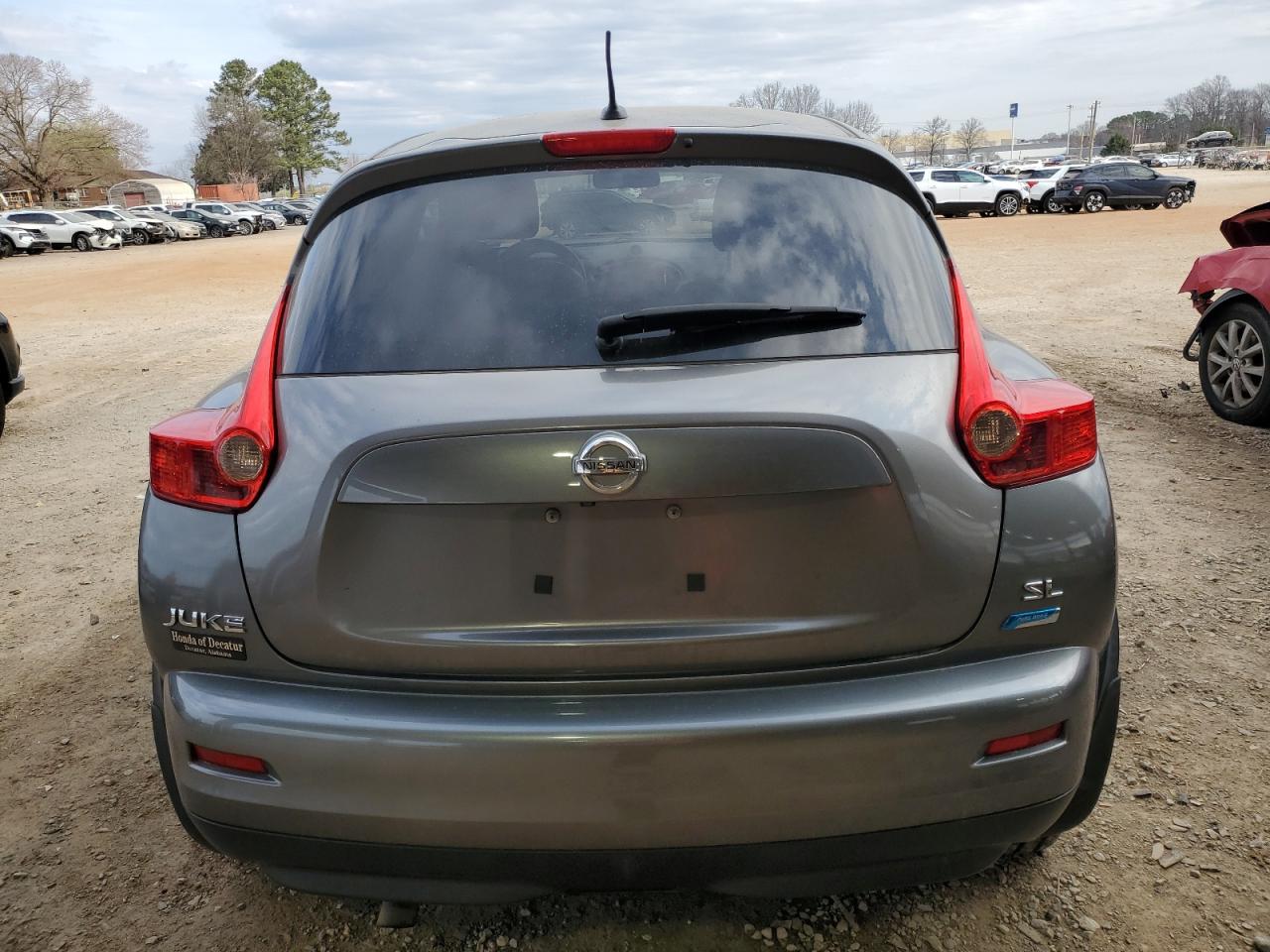 2013 Nissan Juke VIN JN8AF5MR9DT224546 Copart auction photo, side / rear end damage thumbnail 6