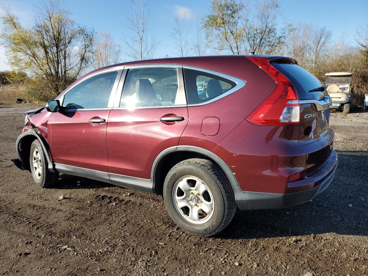 2015 Honda CR-V VIN 5J6RM4H34FL129524 Copart auction photo, front end damage thumbnail 2