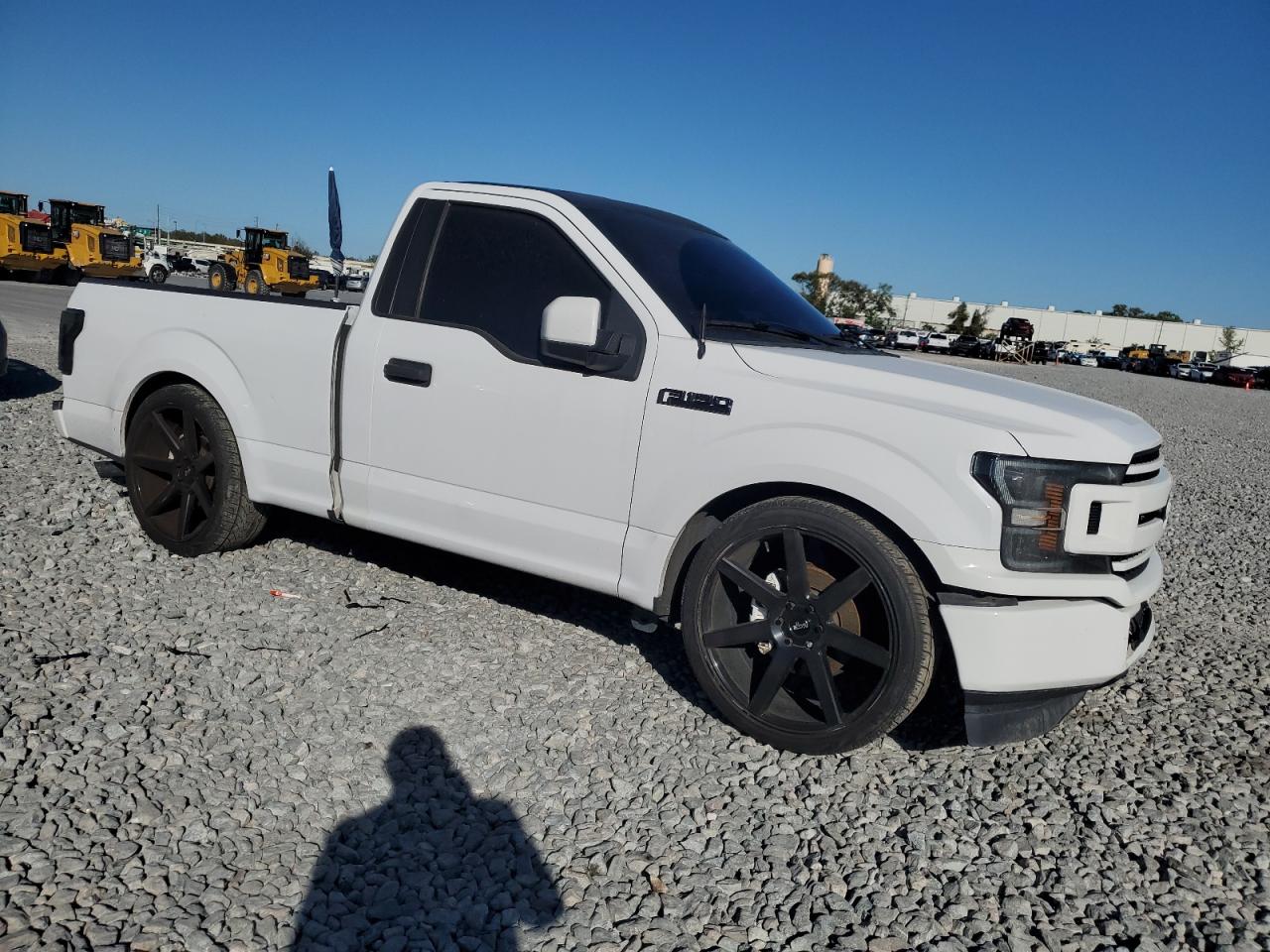 2019 Ford F-150 VIN 1FTMF1CB9KKE21516 Copart auction photo, rear end / front end damage thumbnail 4