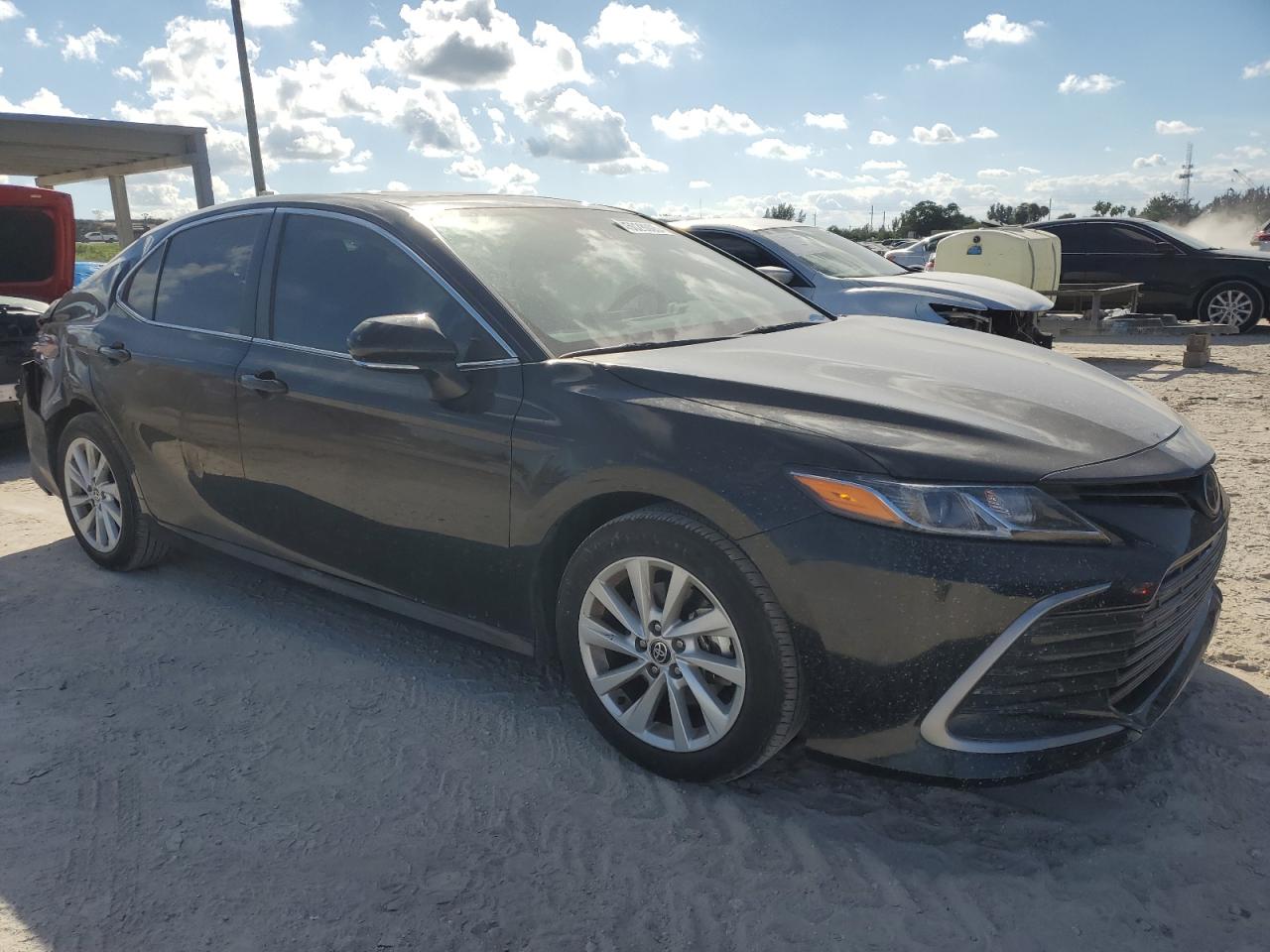 2024 Toyota Camry VIN 4T1R11AK9RU242569 Copart auction photo, side / rear end damage thumbnail 4
