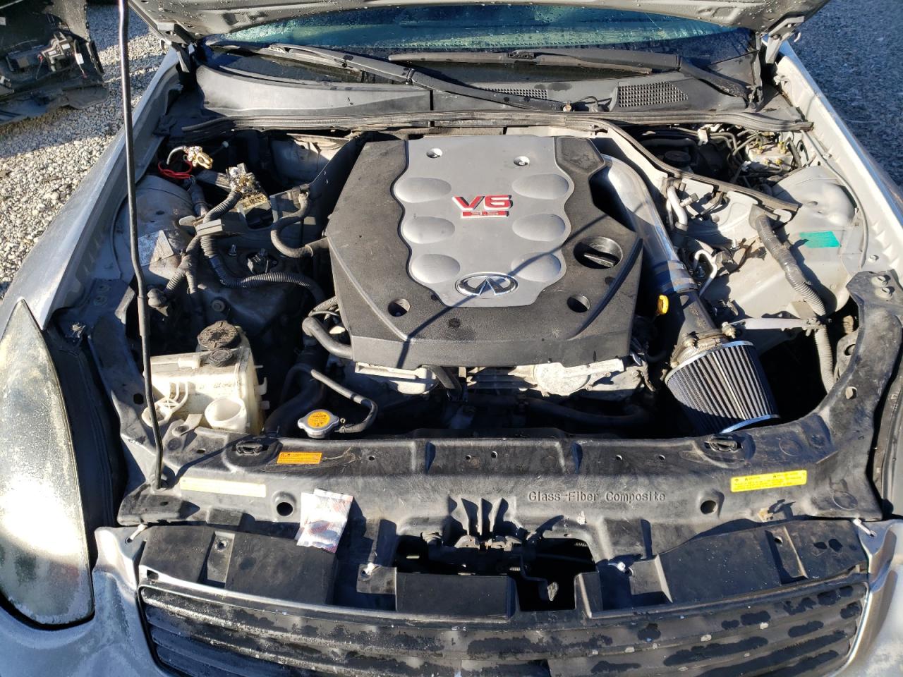 2004 Infiniti G VIN JNKCV54E74M810868 Copart auction photo, rear end / side damage thumbnail 12