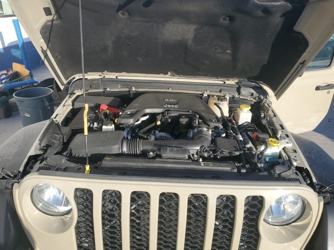 2020 Jeep Gladiator VIN 1C6HJTAG5LL201545 Copart auction photo, rear end / side damage thumbnail 11
