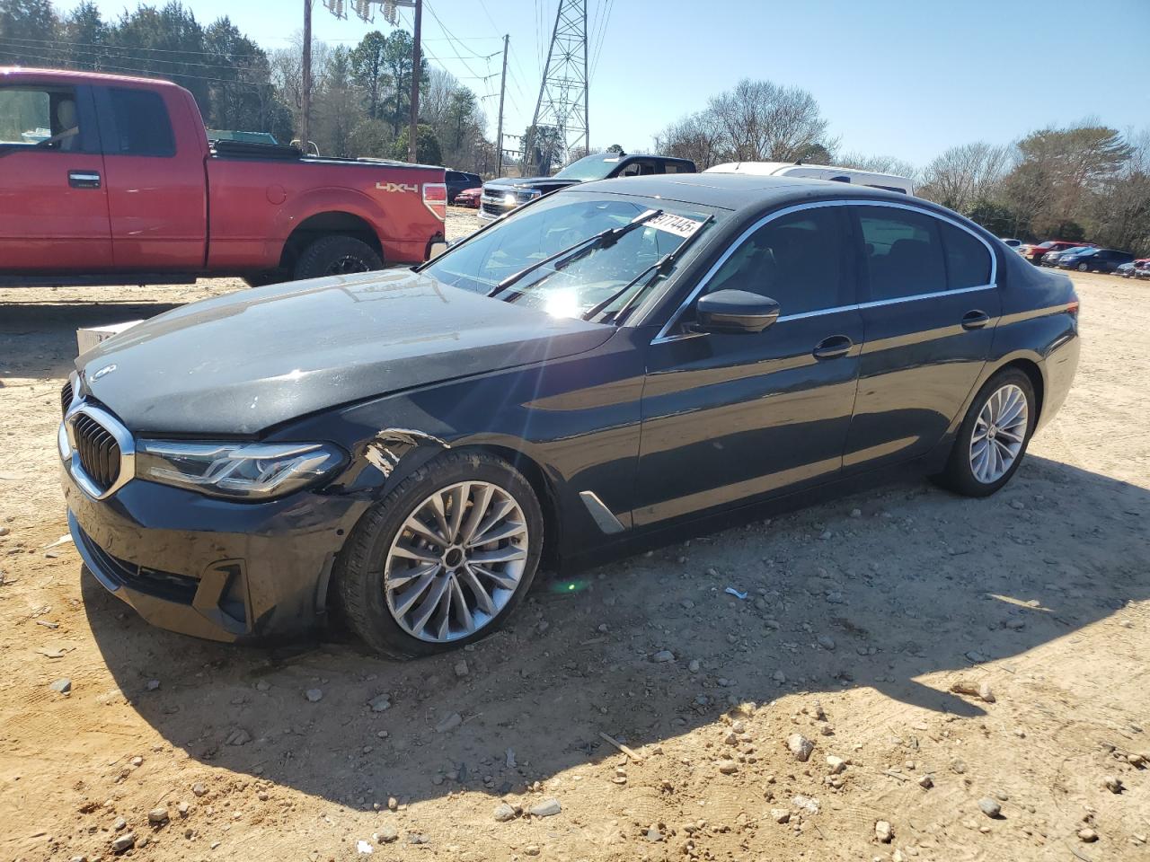 2021 BMW 5er VIN WBA53BH04MWX17465 - Copart auction photo