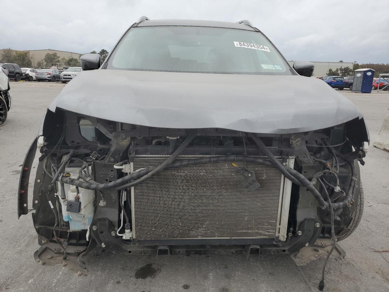 2017 Nissan Rogue VIN 5N1AT2MV0HC877221 Copart auction photo, front end damage thumbnail 5