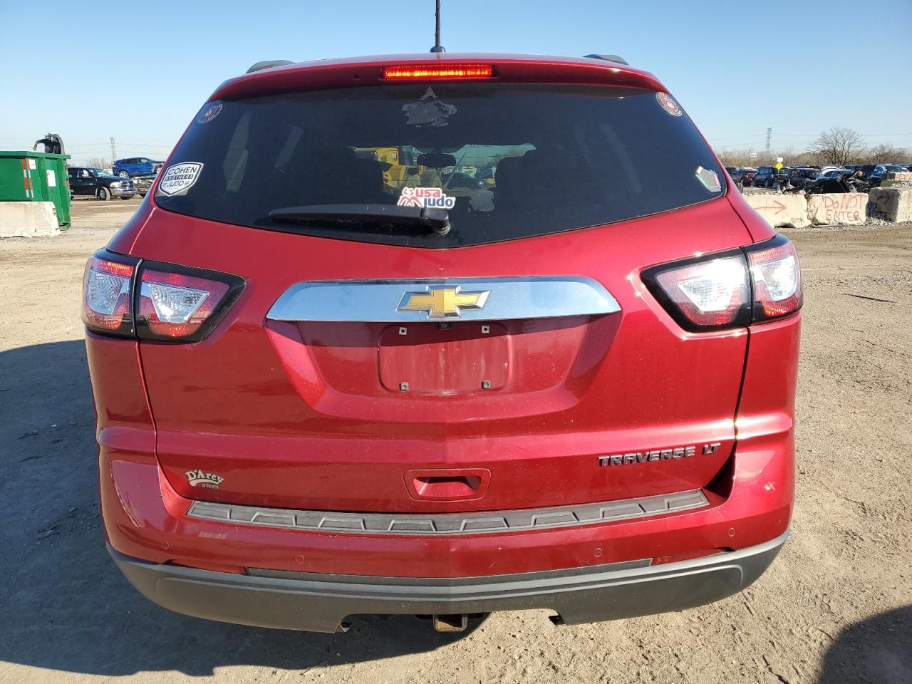 2014 Chevrolet Traverse VIN 1GNKRGKD7EJ104646 Copart auction photo, front end damage thumbnail 6