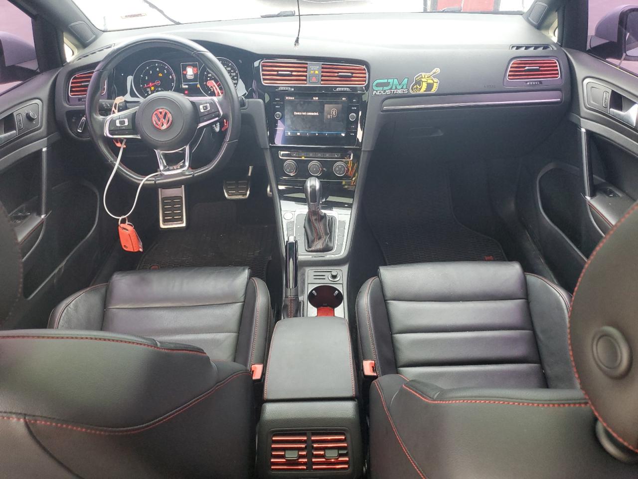 2018 Volkswagen GTI VIN 3VW447AU7JM289552 Copart auction photo, side damage thumbnail 8