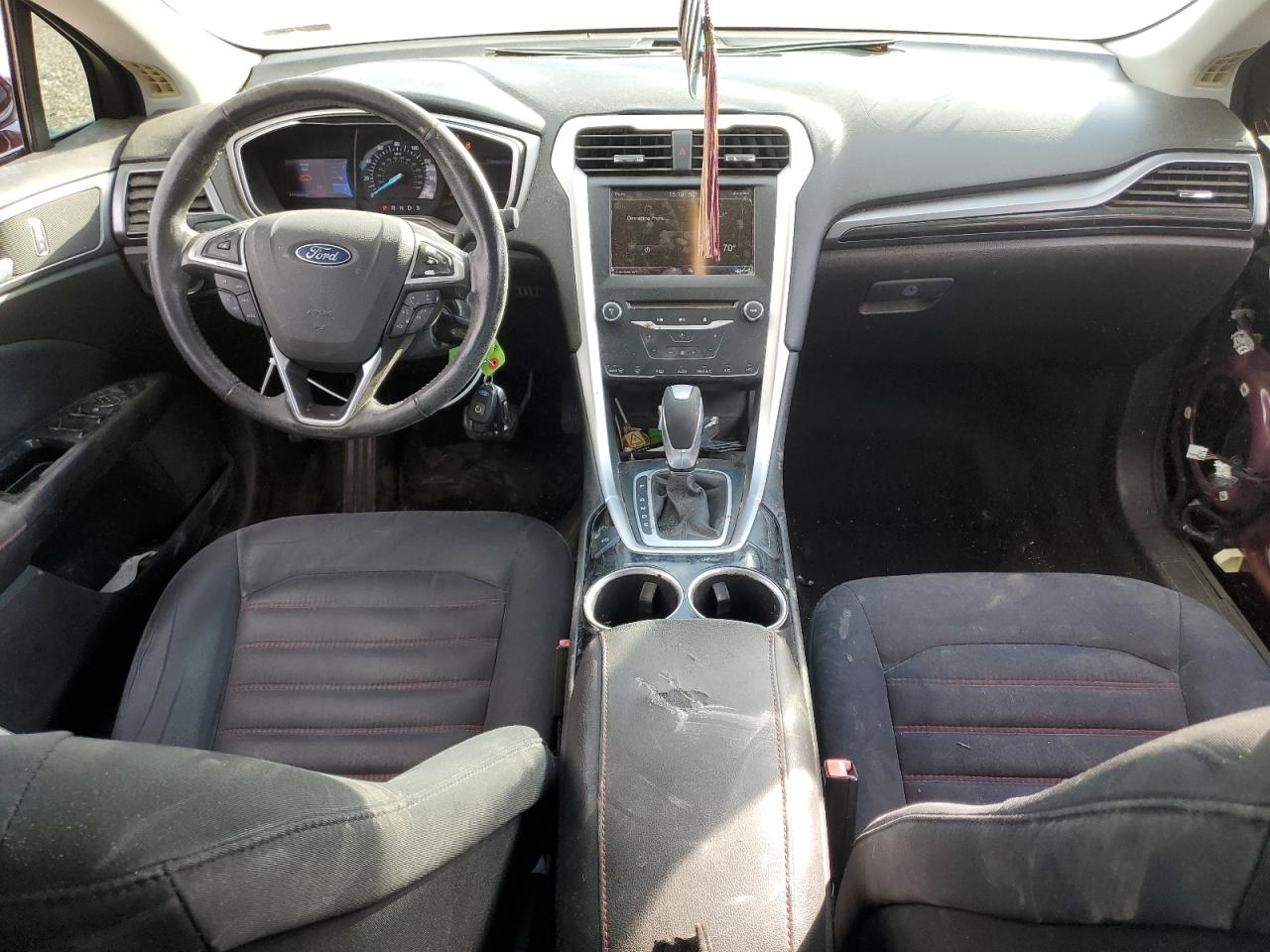2013 Ford Fusion VIN 3FA6P0HR5DR165241 Copart auction photo, front end damage thumbnail 9