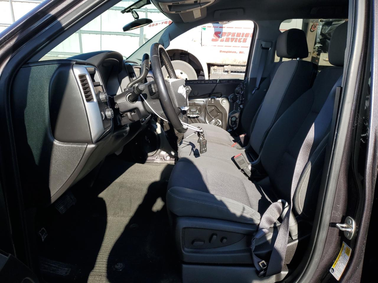 2016 Chevrolet Silverado VIN 3GCUKRECXGG300069 Copart auction photo, front end / side damage thumbnail 7