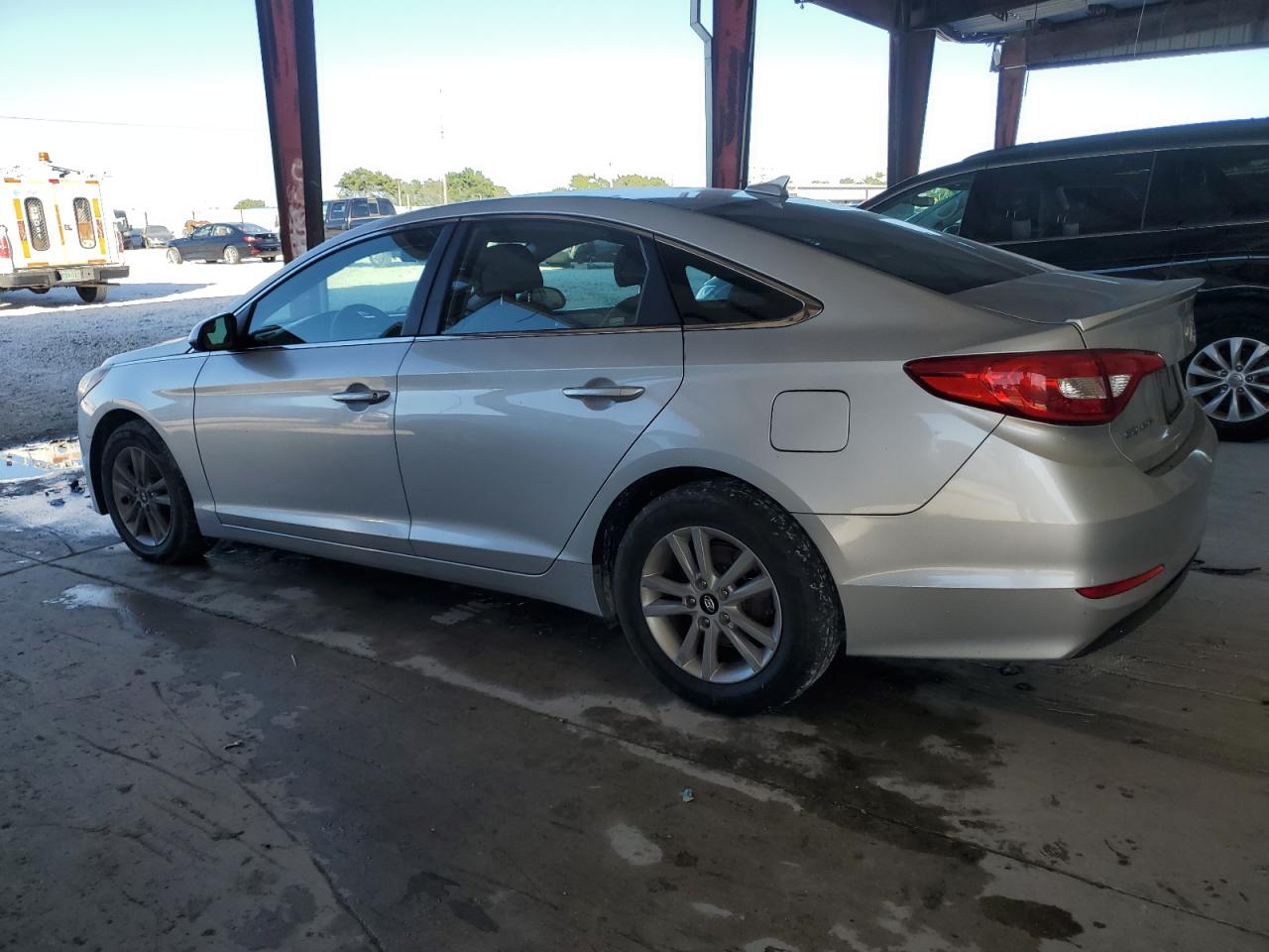 2015 Hyundai Sonata VIN 5NPE24AF6FH149924 Copart auction photo, mechanical damage thumbnail 2