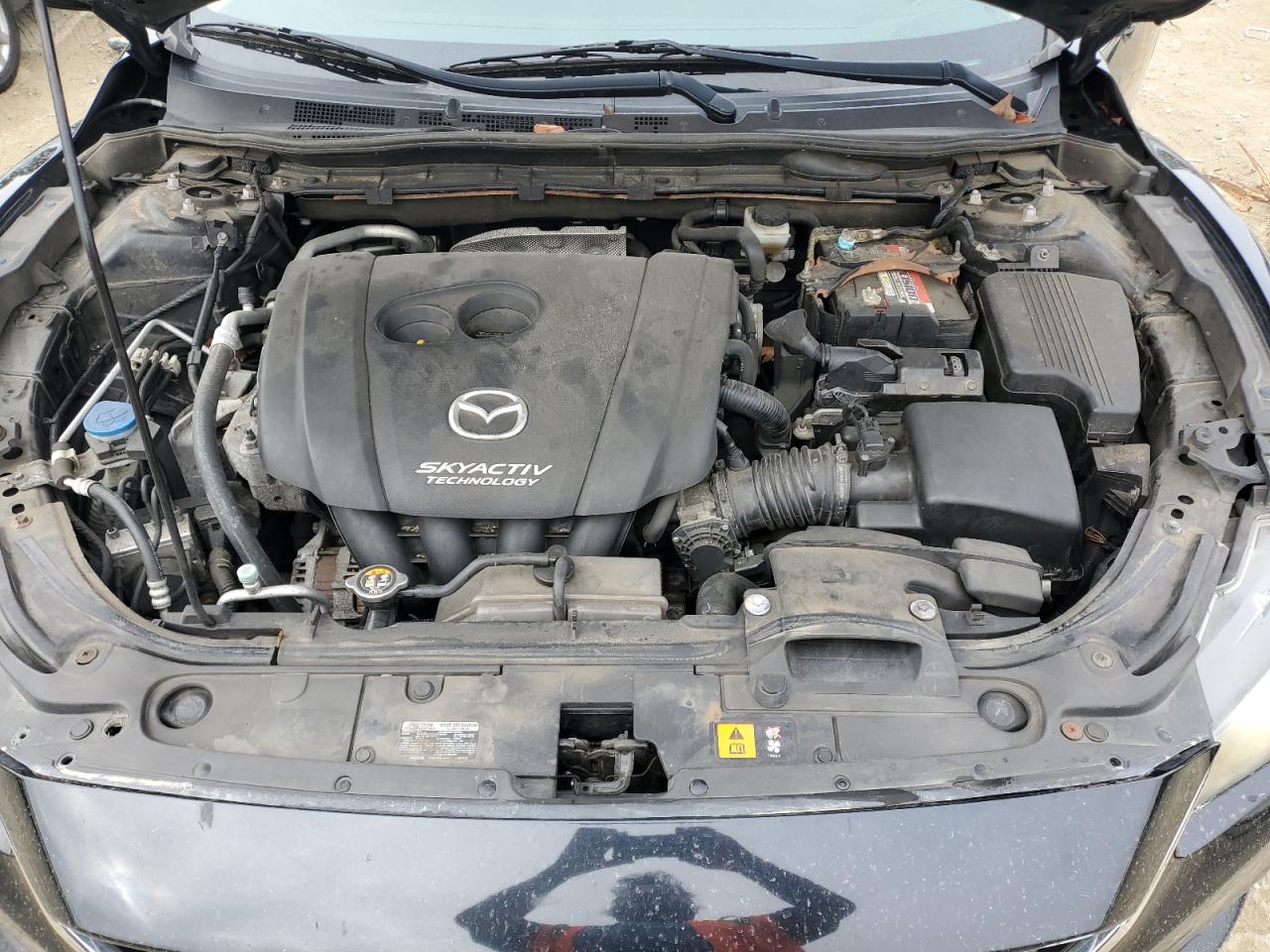 2015 Mazda 6 VIN JM1GJ1V64F1164093 Copart auction photo, rear end / side damage thumbnail 11