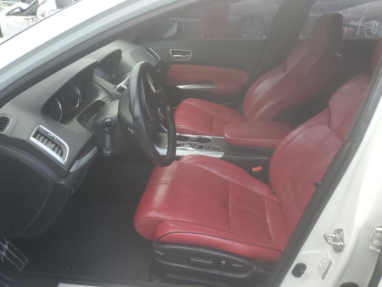 2018 Acura TLX VIN 19UUB2F60JA008468 Copart auction photo, vandalism damage thumbnail 7