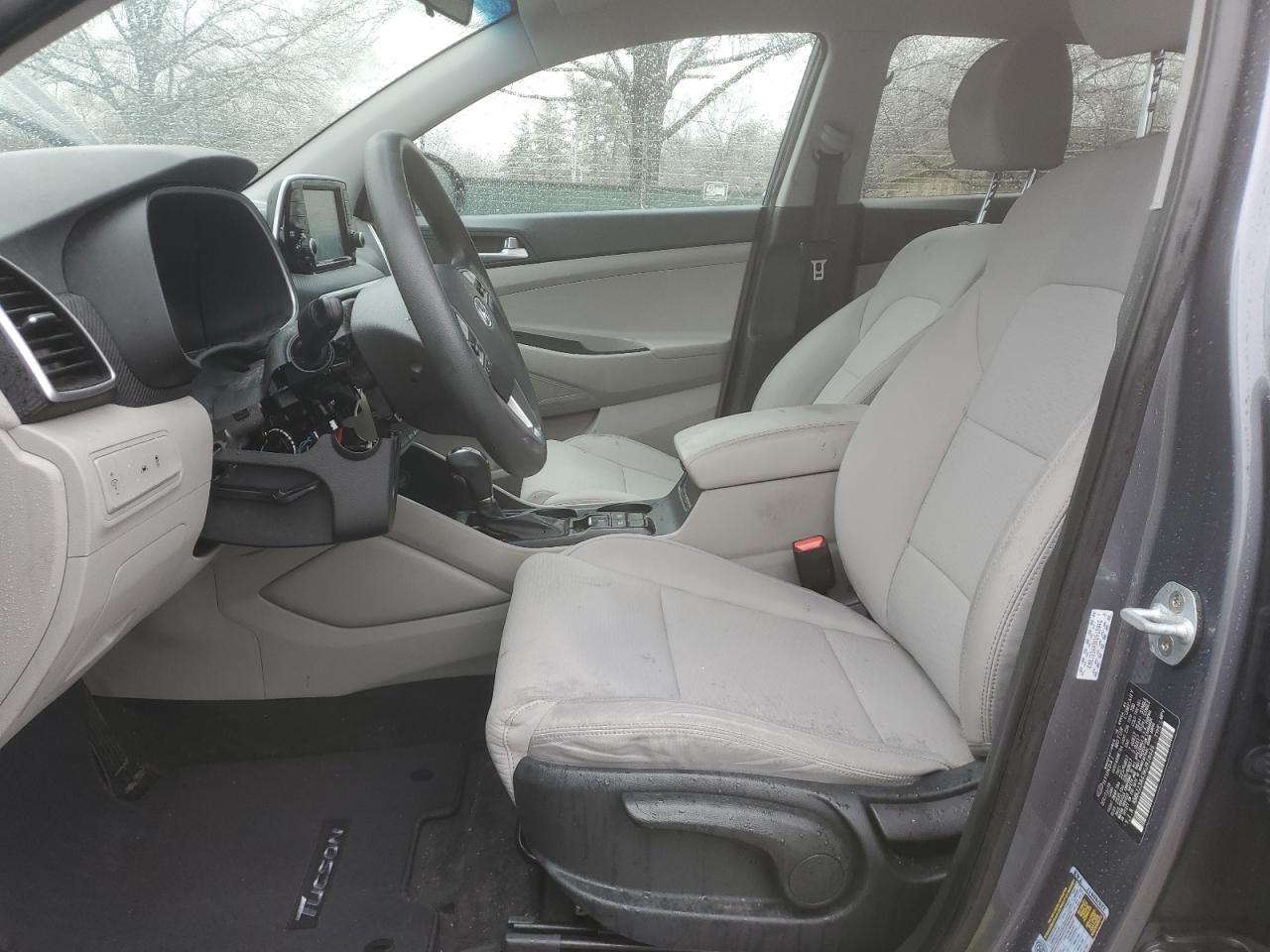 2019 Hyundai Tucson VIN KM8J23A43KU918446 Copart auction photo, vandalism / side damage thumbnail 7