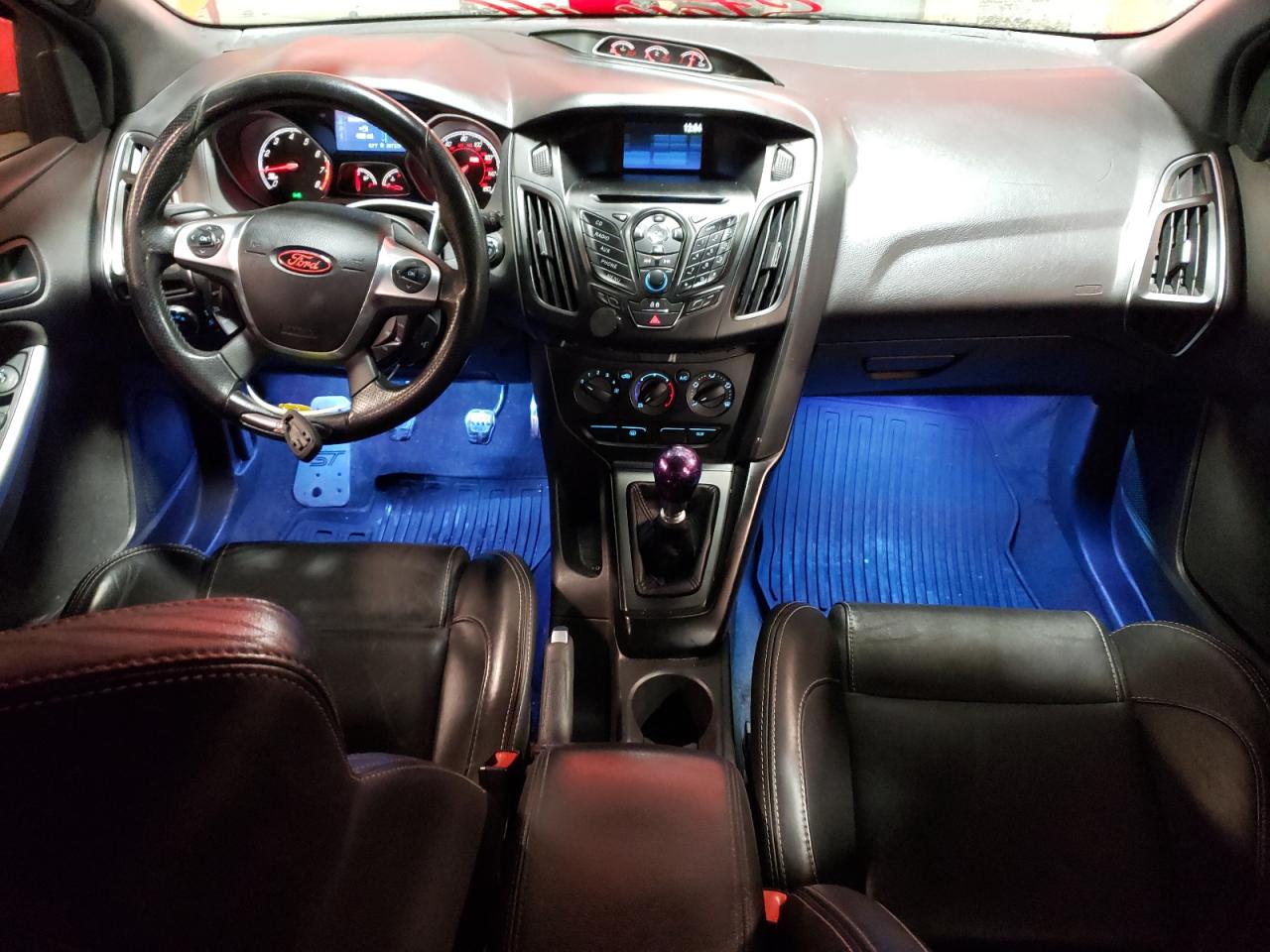 2013 Ford Focus VIN 1FADP3L9XDL251580 Copart auction photo, front end damage thumbnail 8