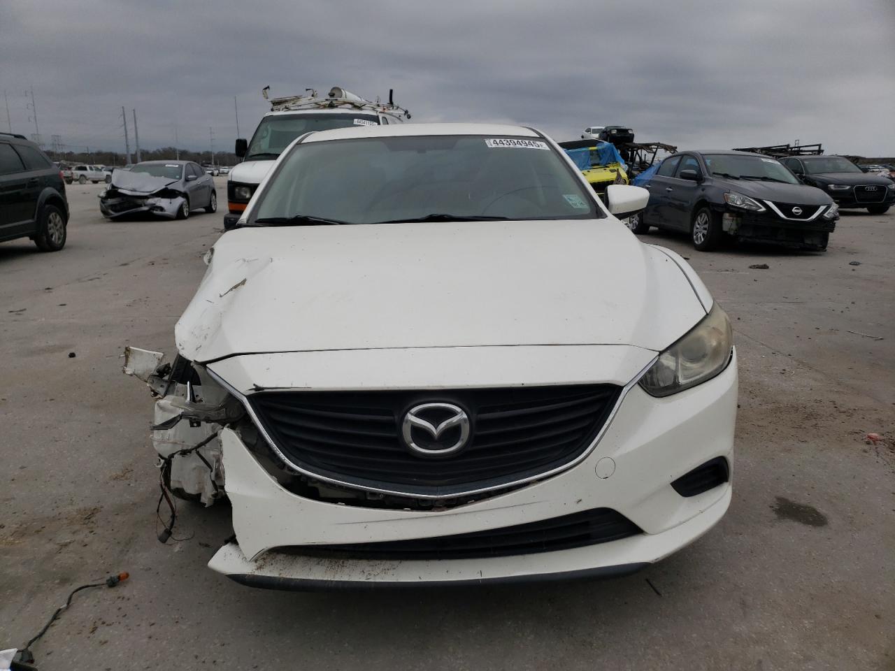 2015 Mazda 6 VIN JM1GJ1U57F1207754 Copart auction photo, front end / side damage thumbnail 5