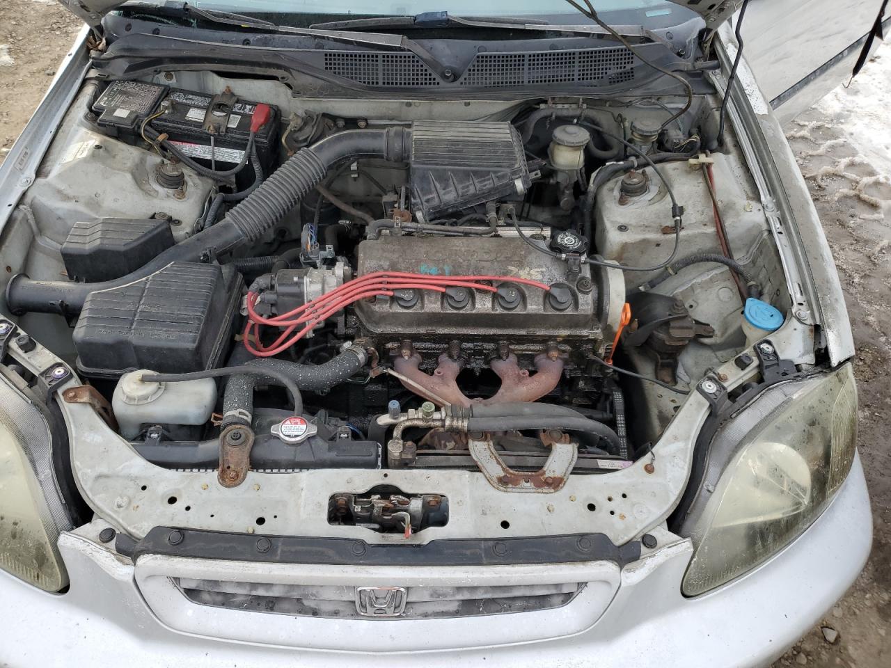 1997 Honda Civic VIN 2HGEJ6349VH114958 Copart auction photo, side / undercarriage damage thumbnail 13