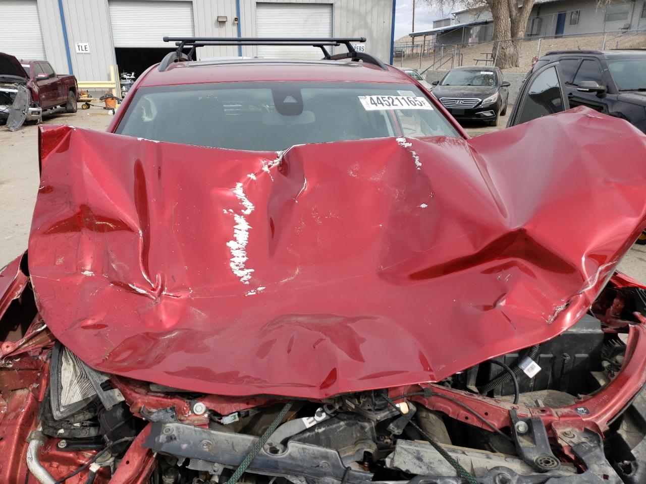 2022 Chevrolet Equinox VIN 3GNAXUEV9NL213882 Copart auction photo, front end damage thumbnail 14