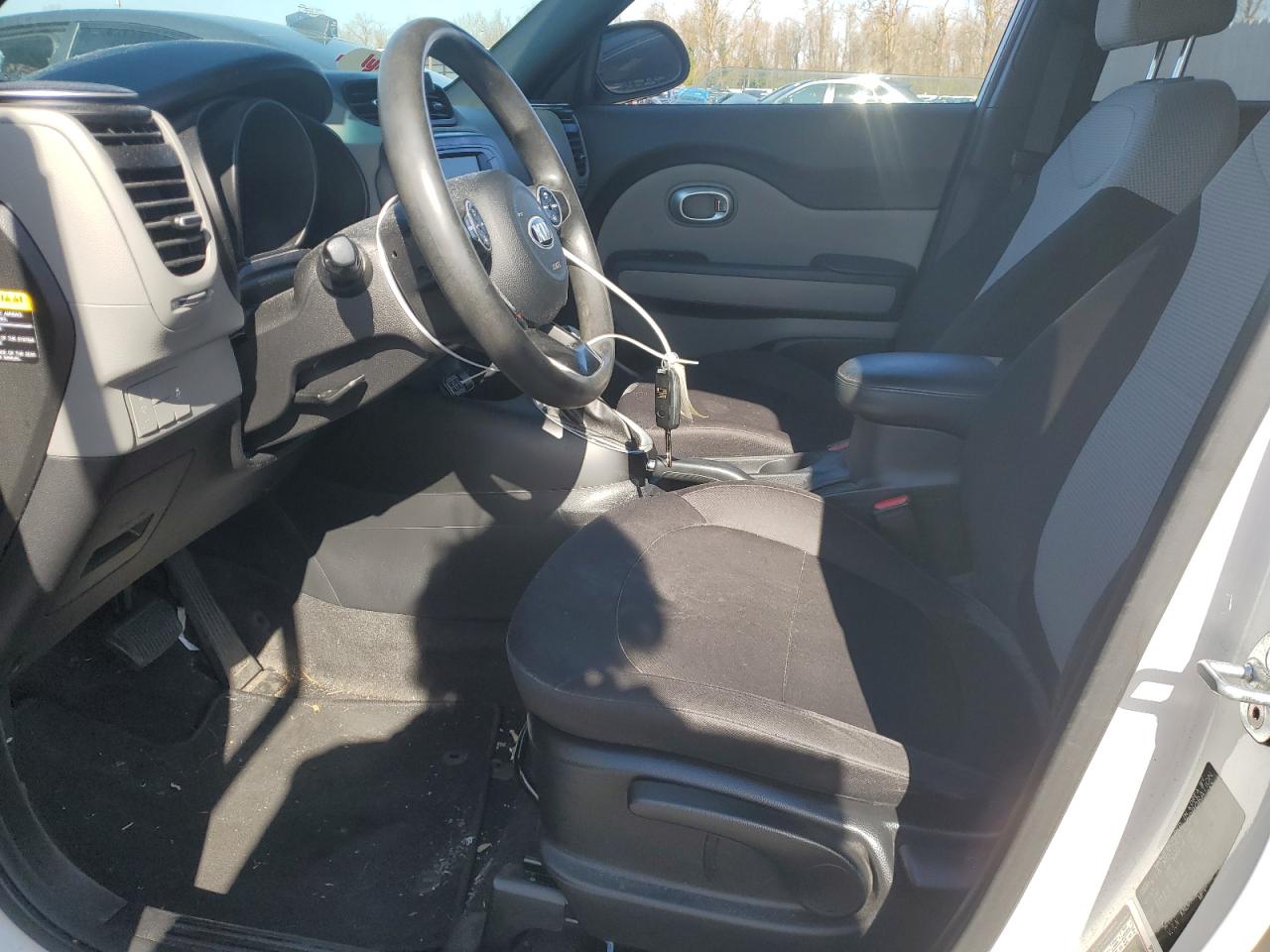 2017 KIA Soul VIN KNDJN2A22H7473435 Copart auction photo, burn - engine damage thumbnail 7