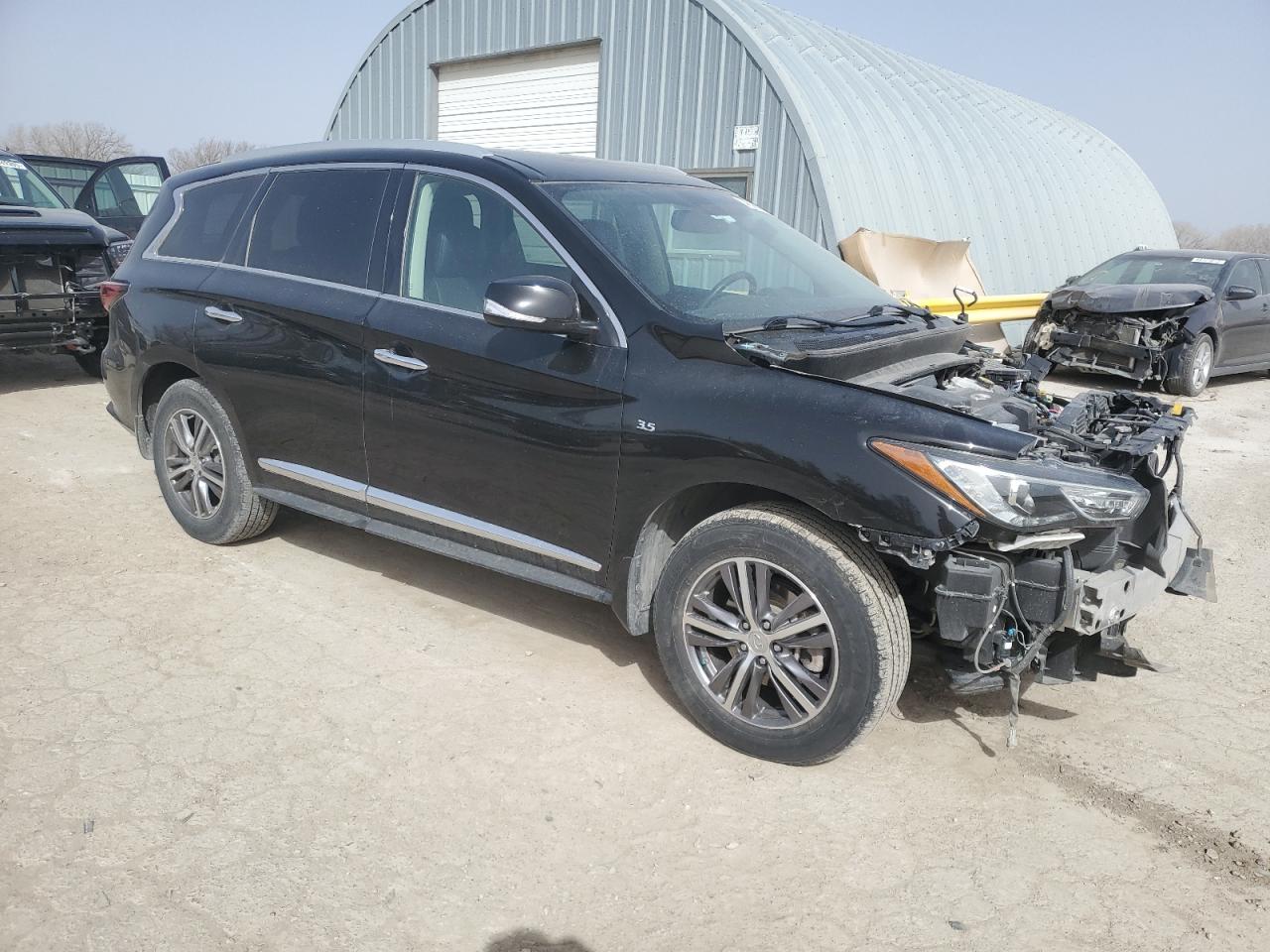 2017 Infiniti QX60 VIN 5N1DL0MM9HC554665 Copart auction photo, front end damage thumbnail 4
