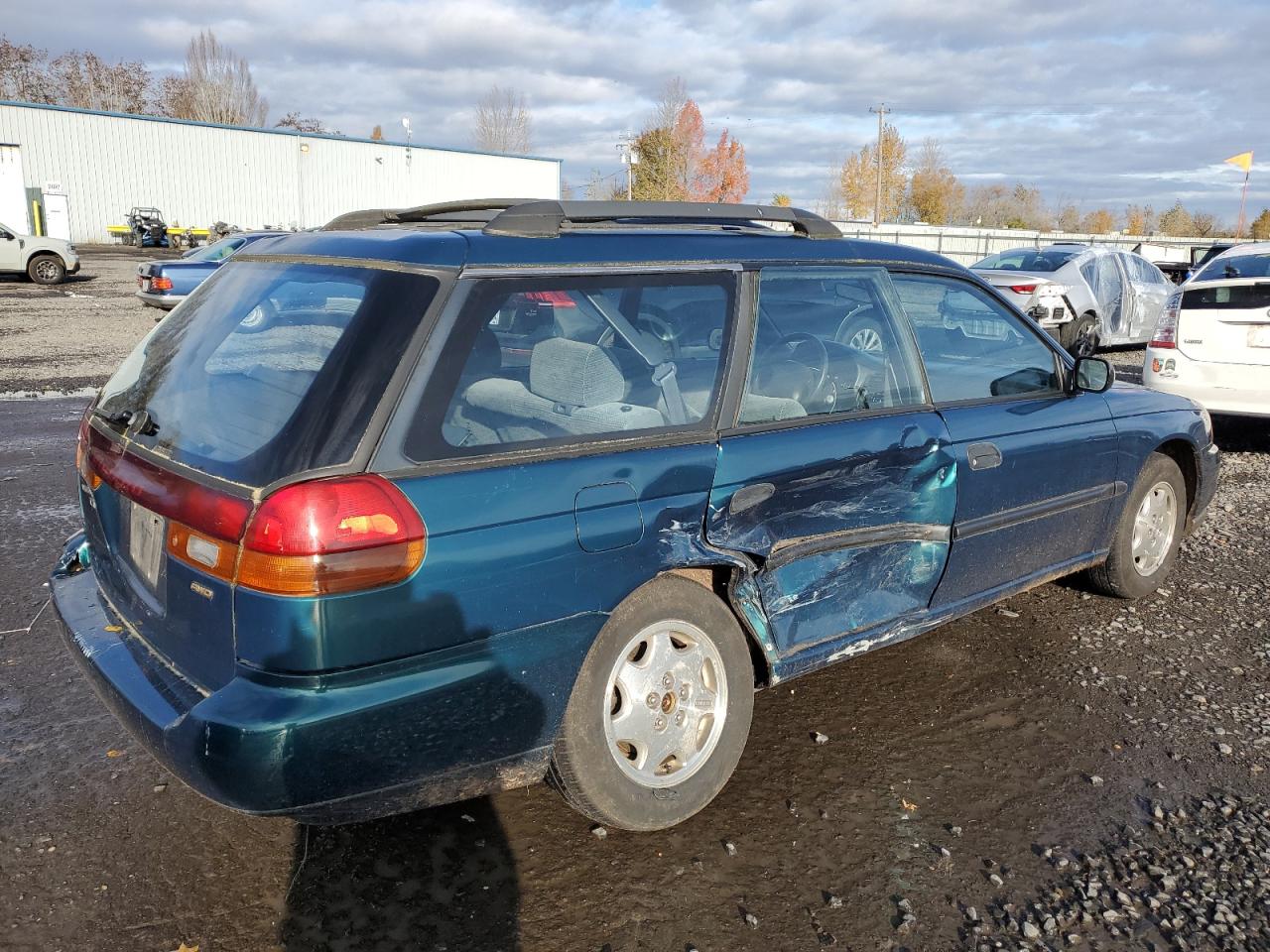 1998 Subaru Legacy VIN 4S3BK4350W6319325 Copart auction photo, all over / undercarriage damage thumbnail 3