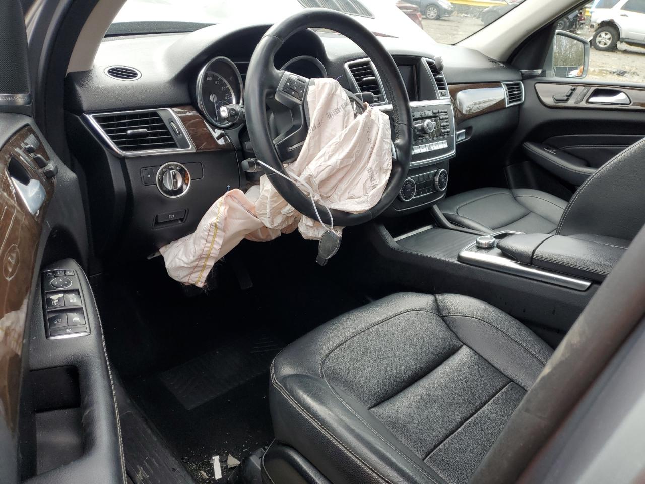 2014 Mercedes-Benz M-klasse VIN 4JGDA5HB1EA359887 Copart auction photo, front end damage thumbnail 8
