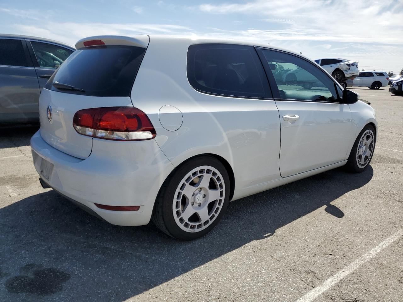 2010 Volkswagen Golf VIN WVWAB7AJ2AW402146 Copart auction photo, front end damage thumbnail 3