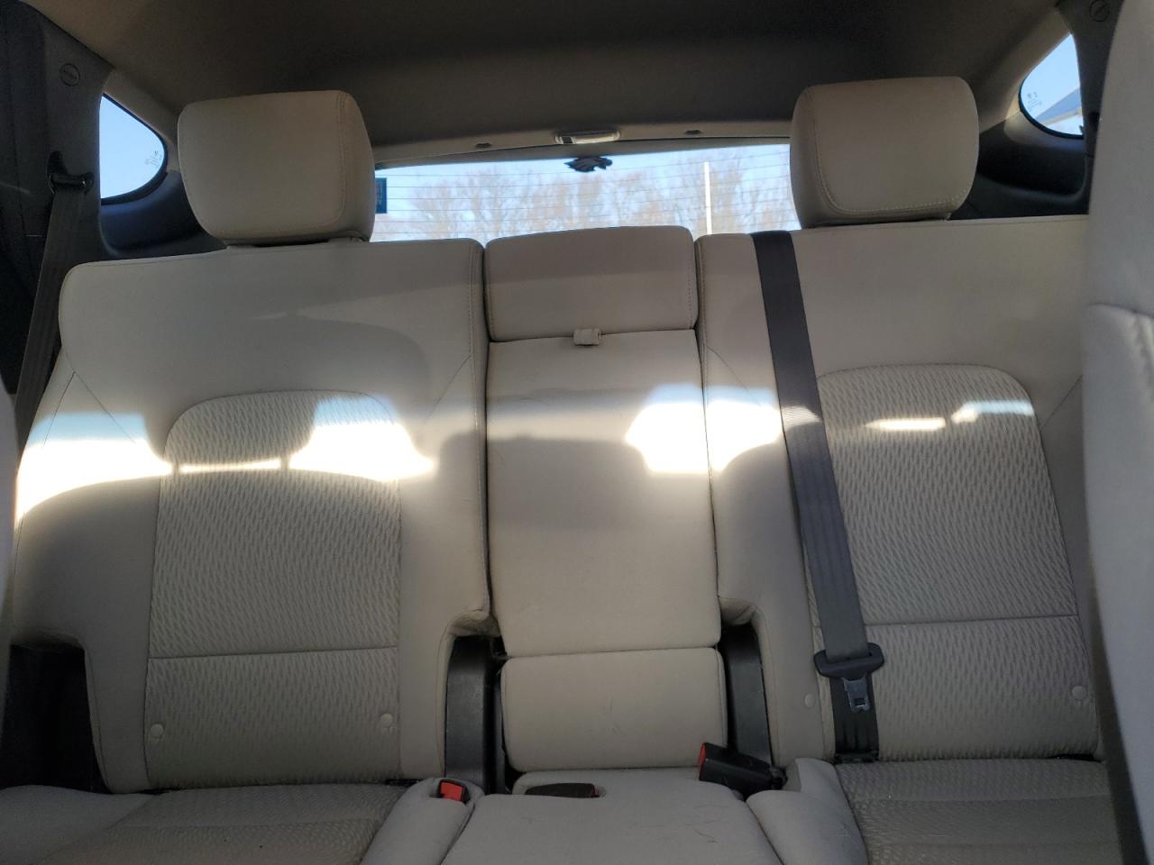 2018 Hyundai Santa Fe VIN 5XYZTDLB9JG510216 Copart auction photo, undercarriage / rear end damage thumbnail 10