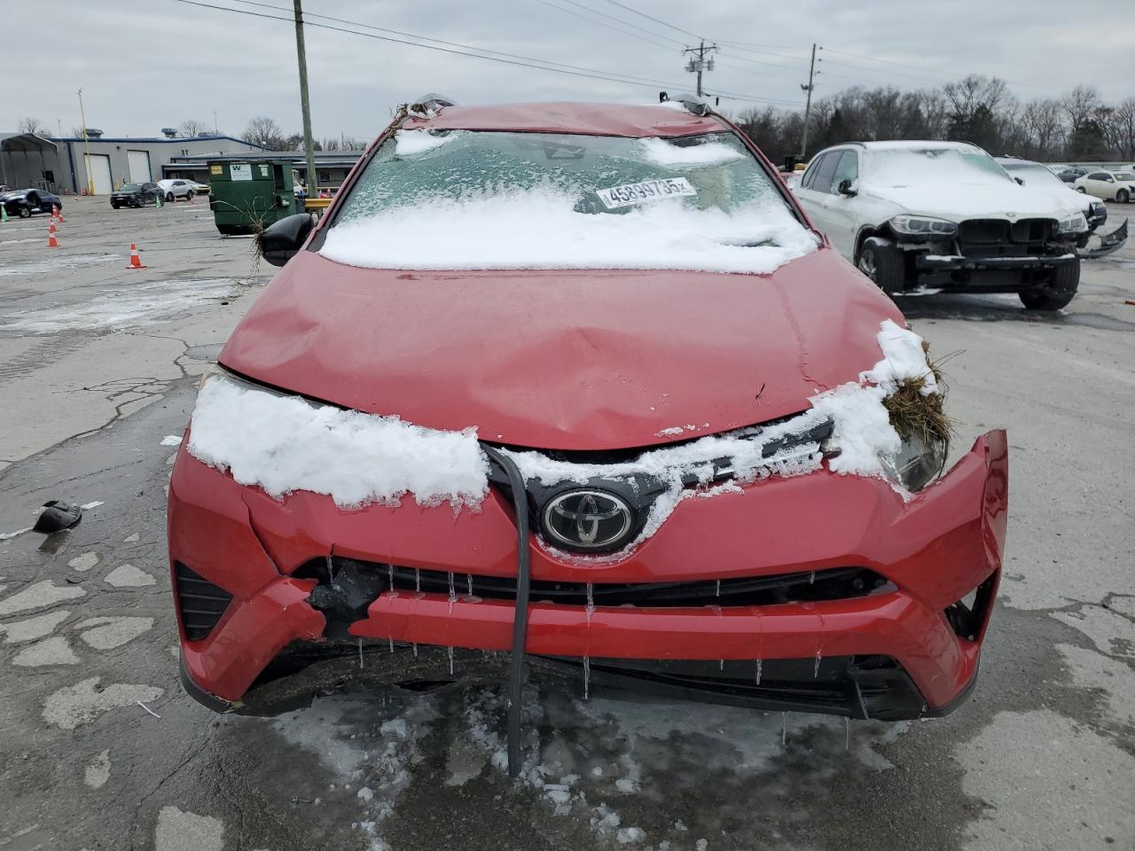 2017 Toyota RAV 4 VIN JTMZFREV1HJ124069 Copart auction photo, all over damage thumbnail 5