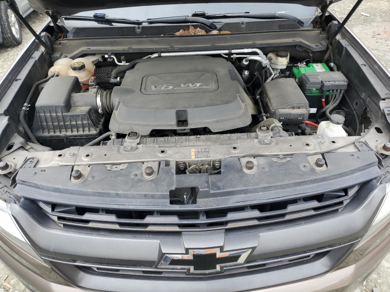 2016 Chevrolet Colorado VIN 1GCGTDE35G1183352 Copart auction photo, rear end damage thumbnail 11