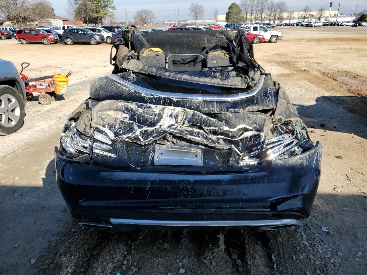 2014 Mercedes-Benz E-klasse VIN WDDKK7DF5EF247230 Copart auction photo, rollover damage thumbnail 6