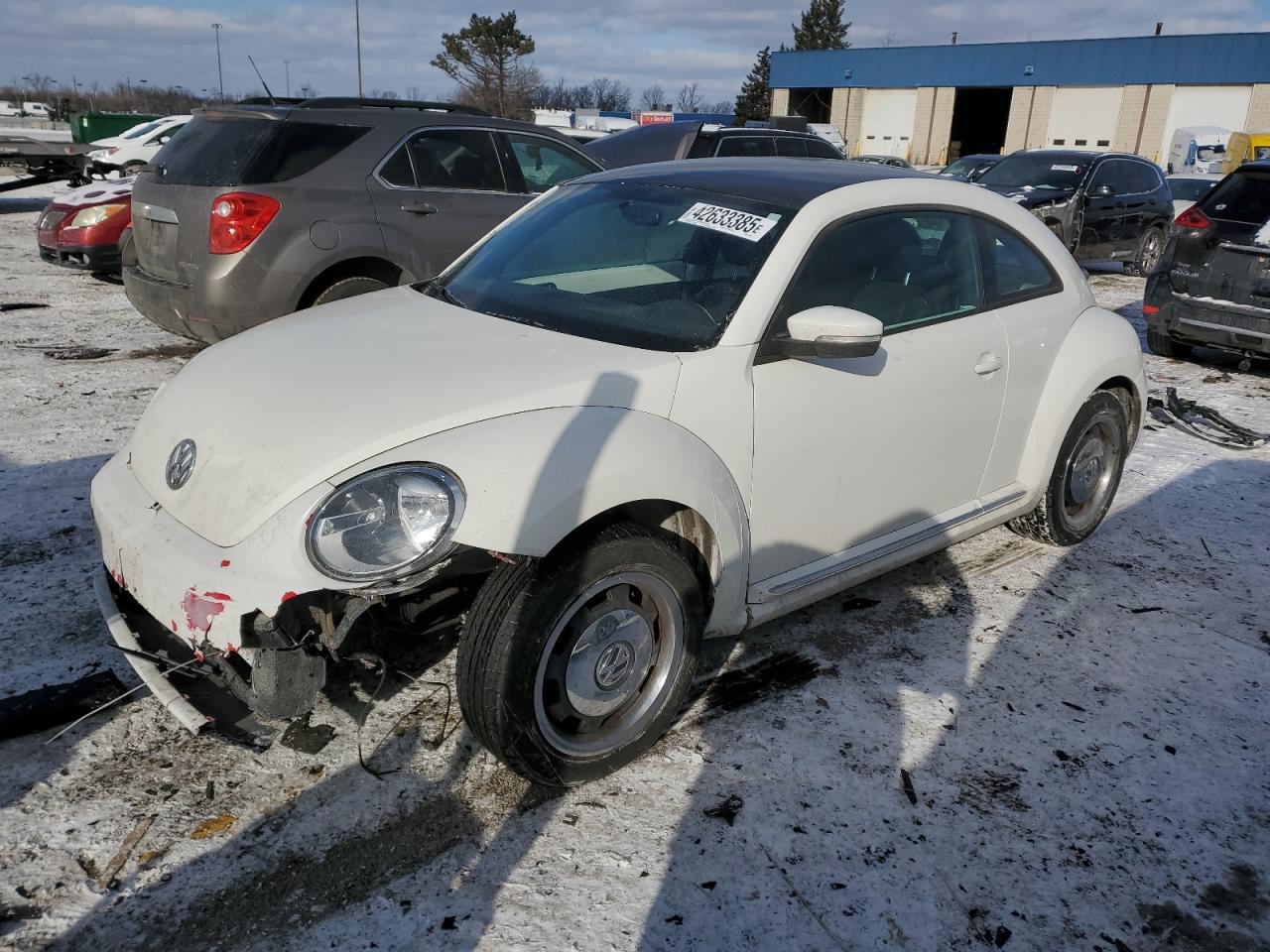 2012 Volkswagen Beetle VIN 3VWHP7AT3CM627340