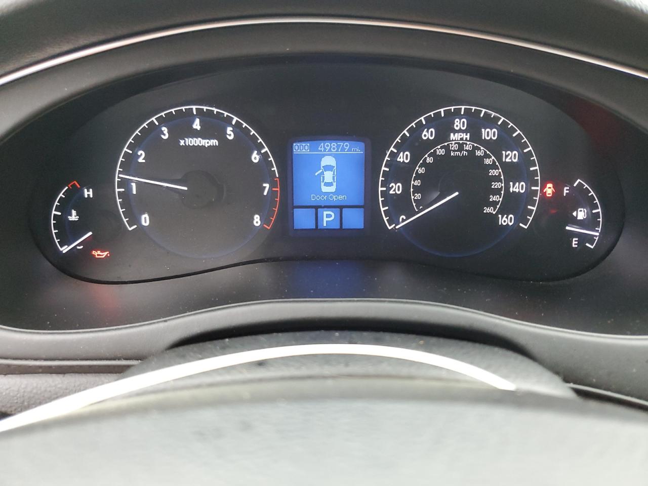 2013 Hyundai Genesis VIN KMHGC4DD9DU254634 Copart auction photo, mechanical damage thumbnail 9