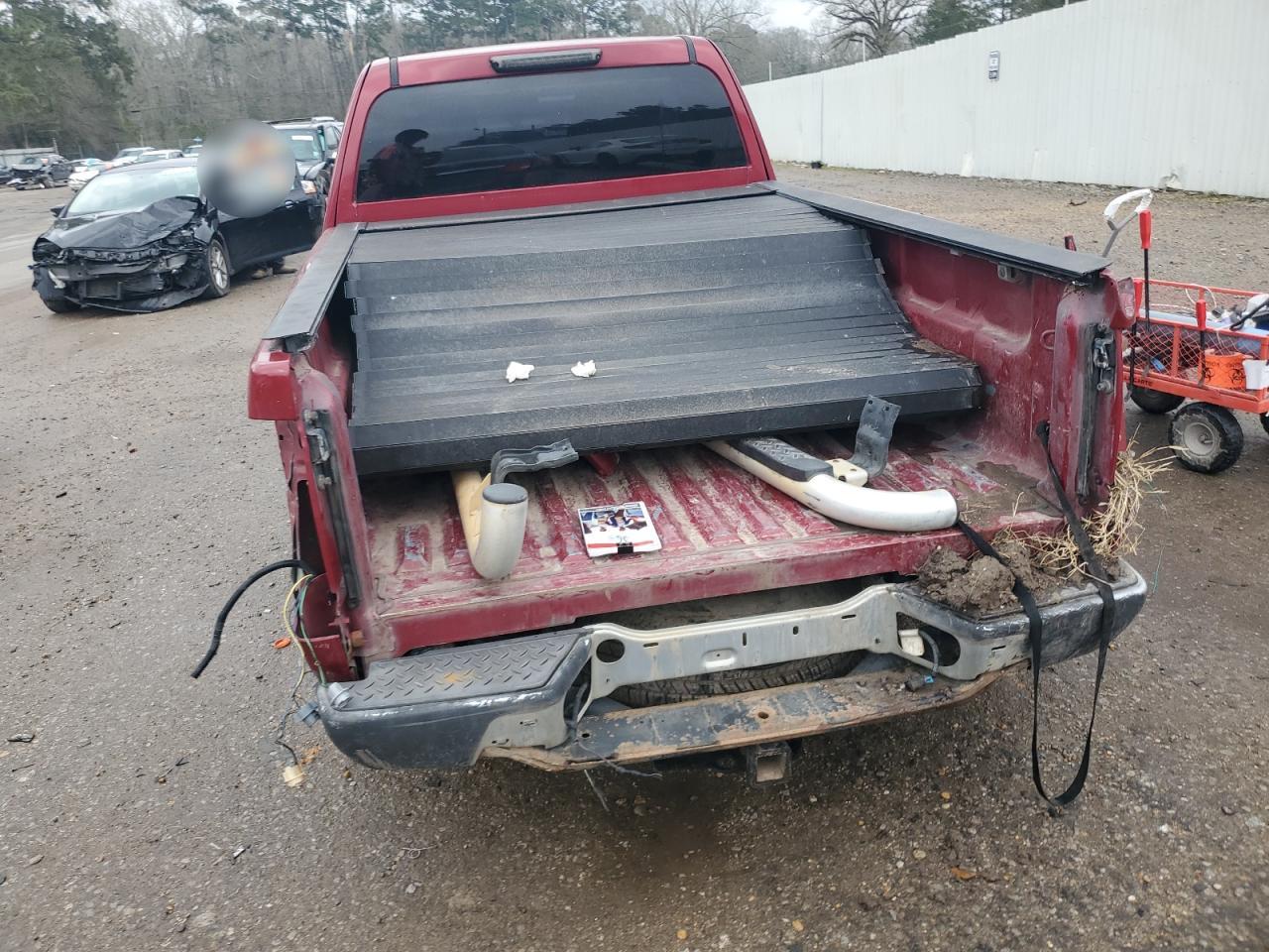 2005 GMC Canyon VIN 1GTDT196958121737 Copart auction photo, rear end damage thumbnail 6