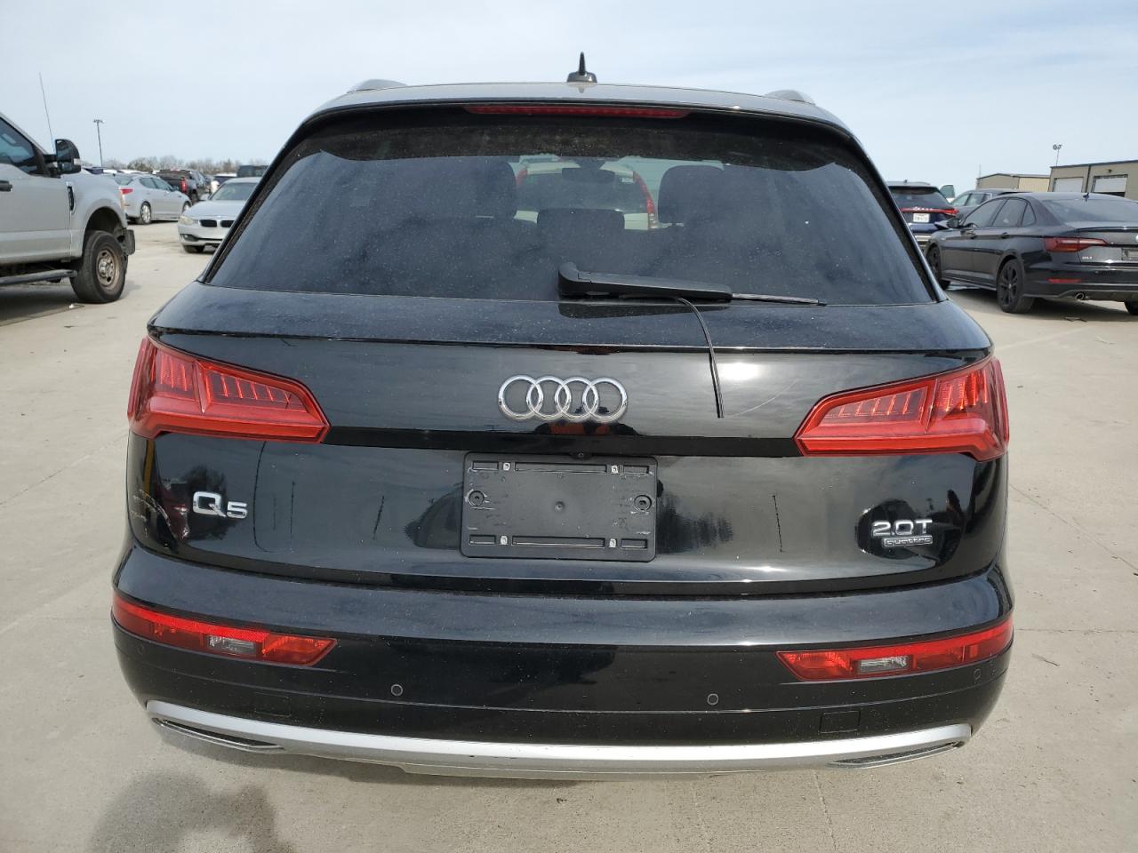 2018 Audi Q5 VIN WA1BNAFY2J2139995 Copart auction photo, side / hail damage thumbnail 6