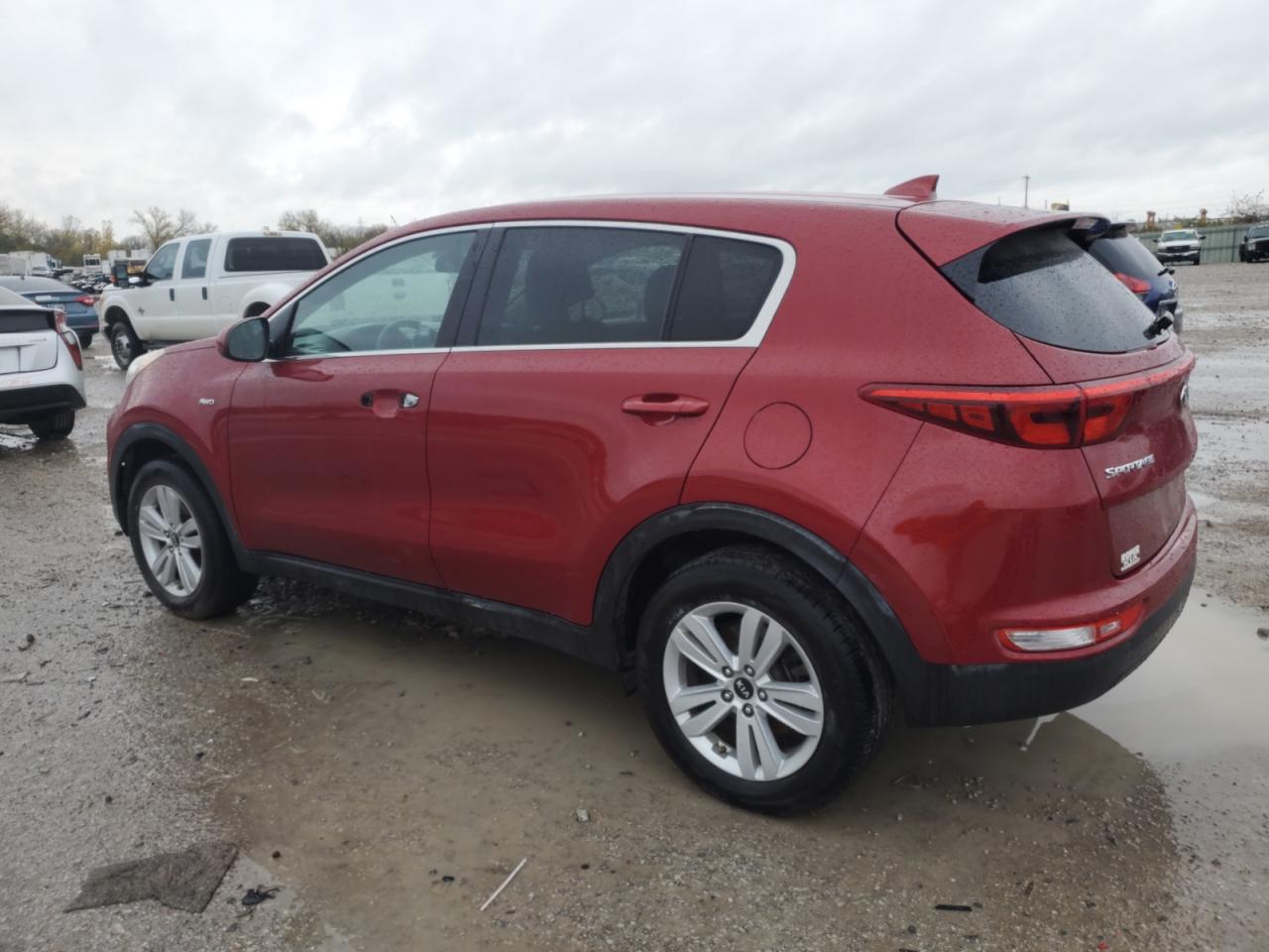 2017 KIA Sportage VIN KNDPMCAC5H7227894 Copart auction photo, vandalism damage thumbnail 2