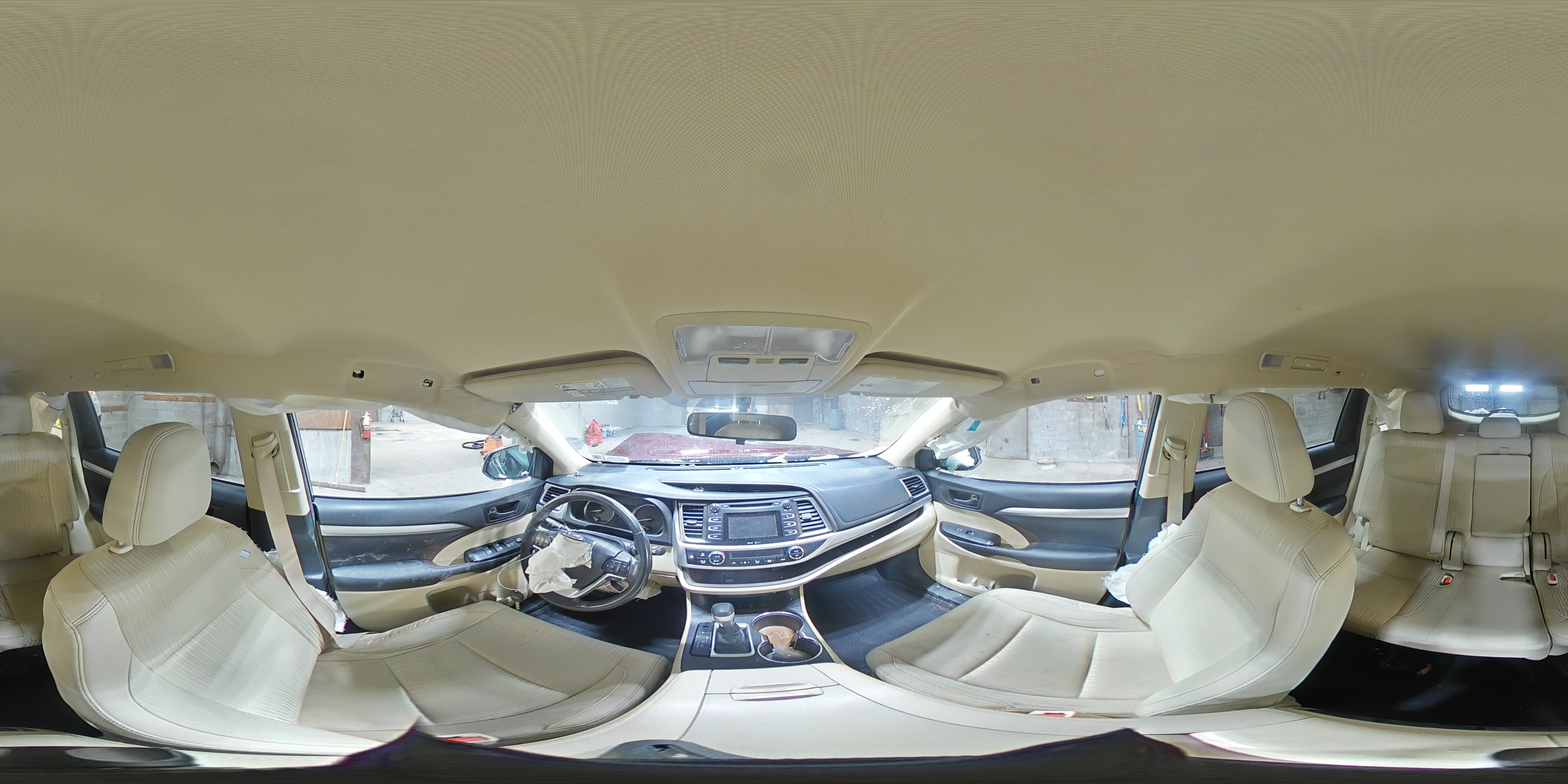 2015 Toyota Highlander VIN 5TDBKRFH5FS174303 Copart auction photo, front end damage thumbnail 13