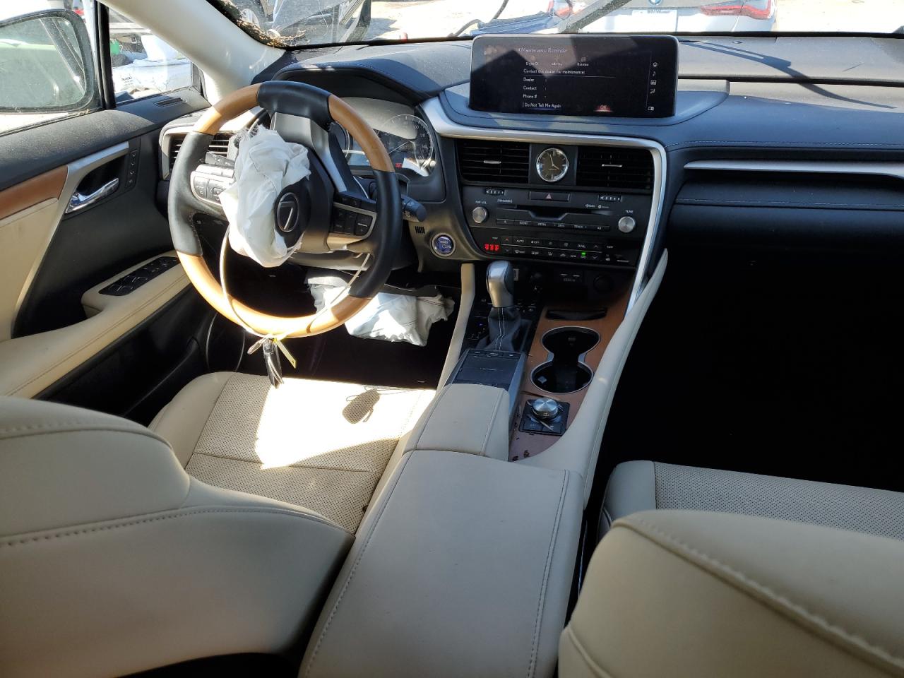 2021 Lexus RX VIN 2T2HGMDA9MC067213 Copart auction photo, front end damage thumbnail 8