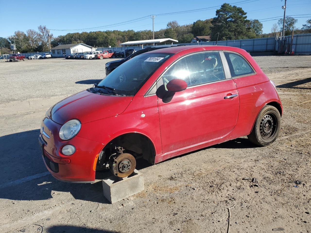 2012 Fiat 500 VIN 3C3CFFAR8CT349155