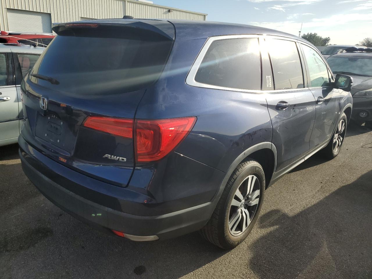 2016 Honda Pilot VIN 5FNYF6H54GB009106 Copart auction photo, water/flood damage thumbnail 3
