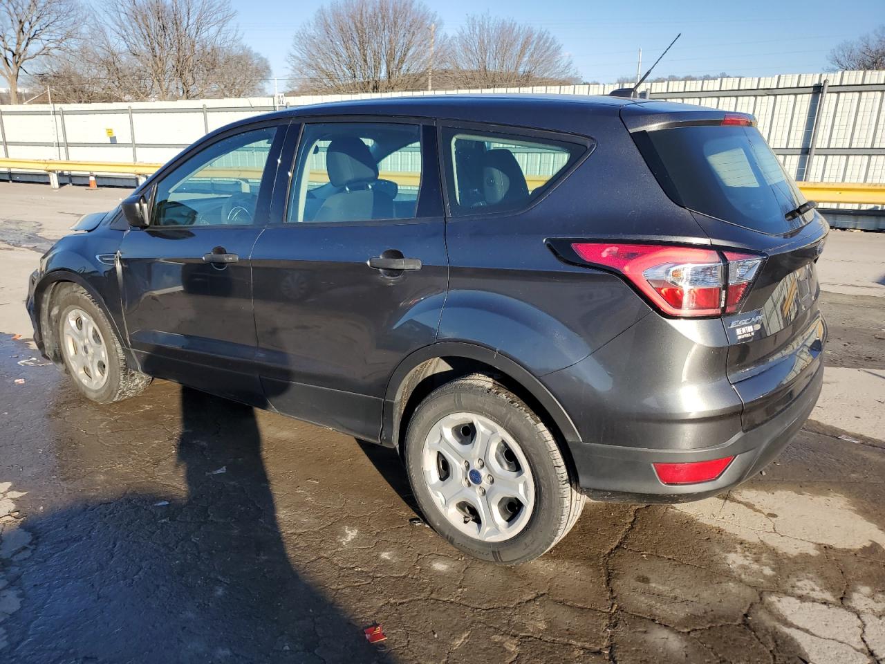 2017 Ford Escape VIN 1FMCU0F74HUD04535 Copart auction photo, front end / side damage thumbnail 2