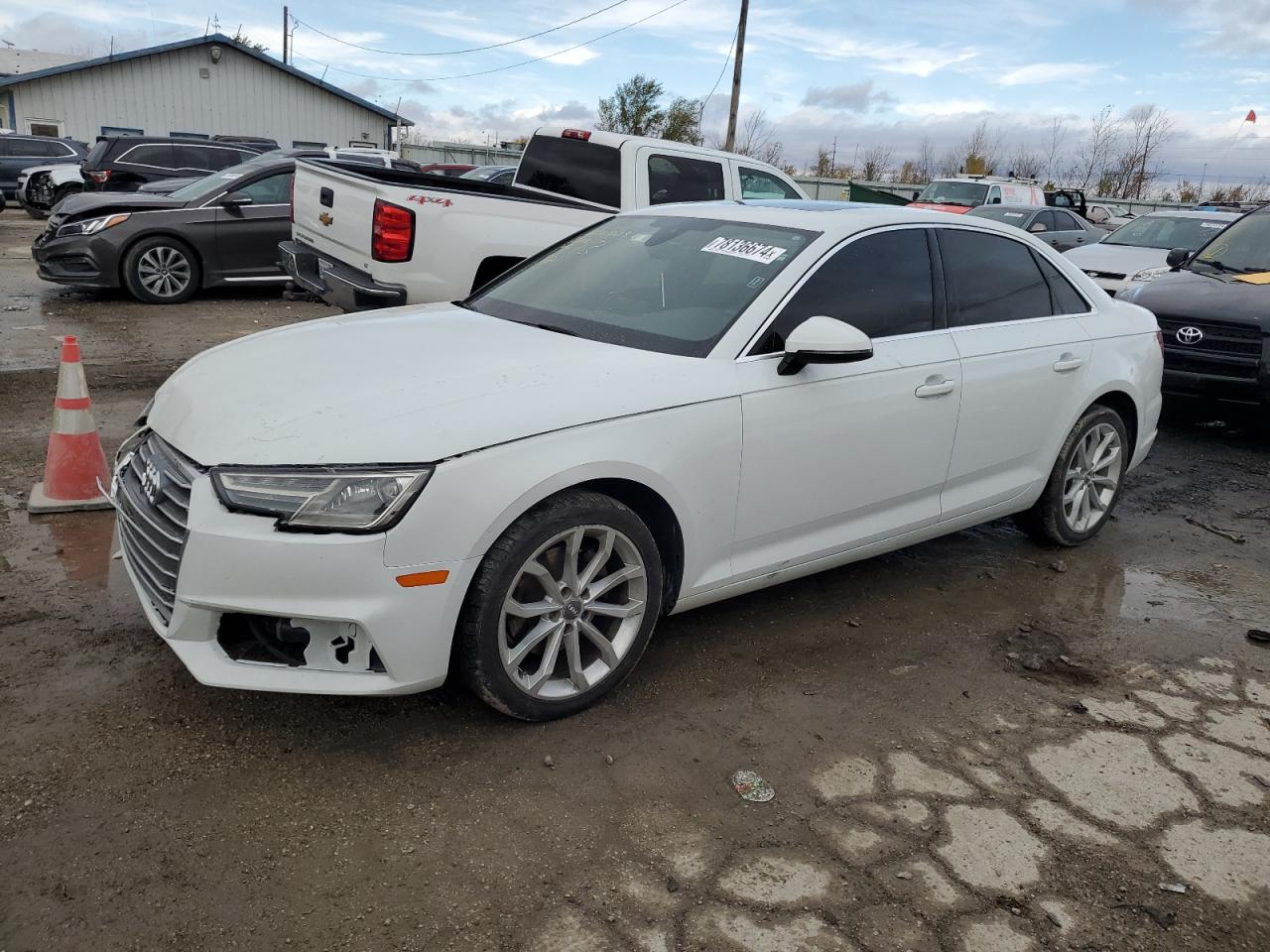 2019 Audi A4 VIN WAUGMAF48KA010112