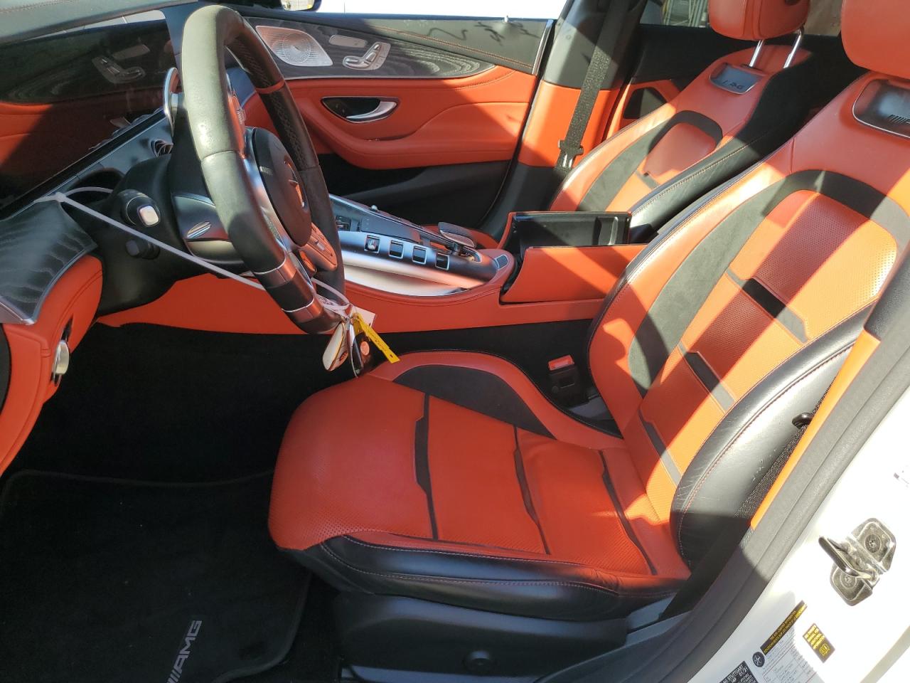 2021 Mercedes-Benz AMG GT VIN W1K7X5KB8MA039589 Copart auction photo, rear end / side damage thumbnail 7