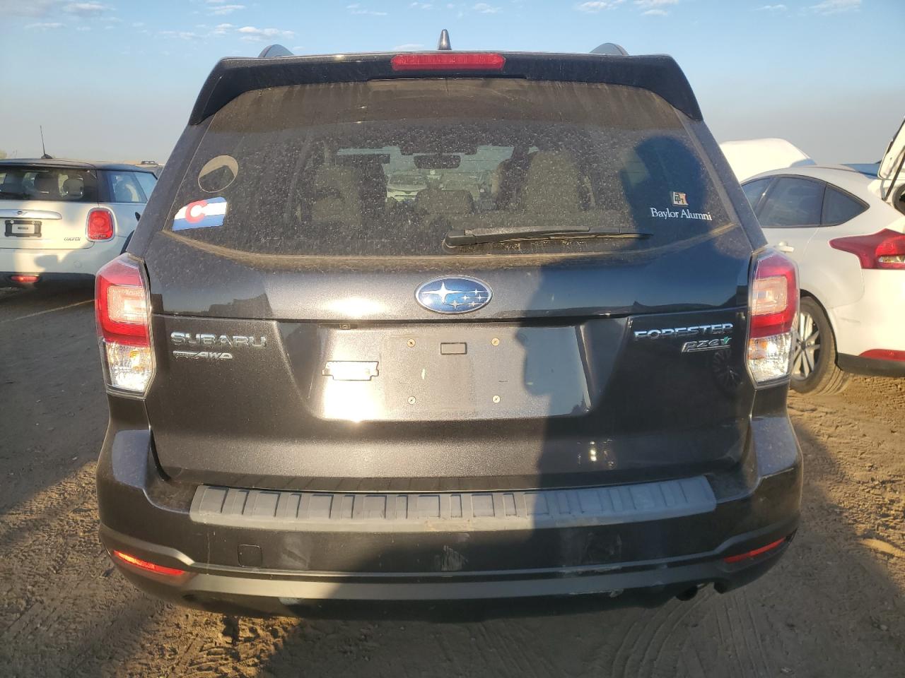 2017 Subaru Forester VIN JF2SJAGC8HH582584 Copart auction photo, front end / side damage thumbnail 6