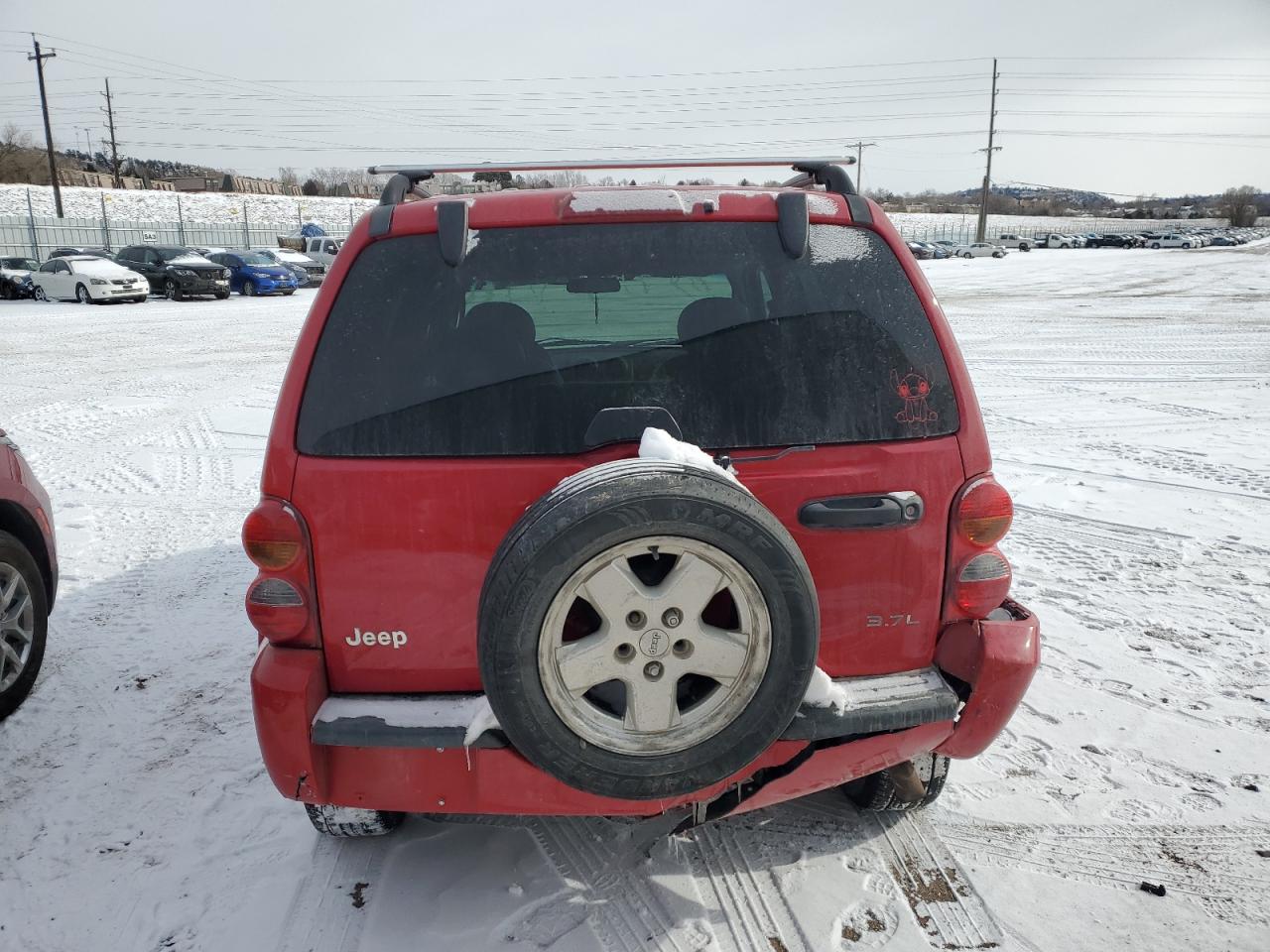 2002 Jeep Liberty (North America) VIN 1J4GL58K92W213161 Copart auction photo, rear end damage thumbnail 6