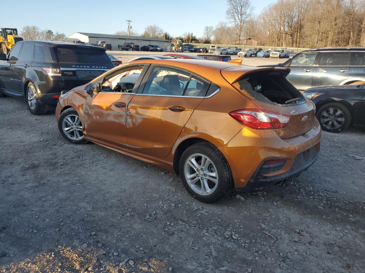 2017 Chevrolet Cruze VIN 3G1BE6SM4HS613717 Copart auction photo, rollover damage thumbnail 2