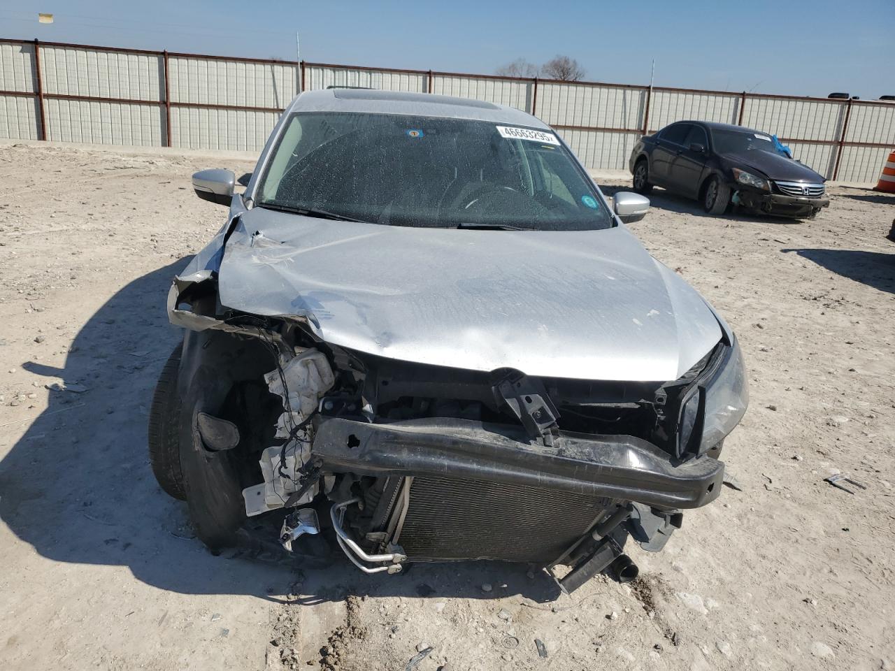 2014 Volkswagen Passat VIN 1VWBN7A33EC073491 Copart auction photo, front end damage thumbnail 5