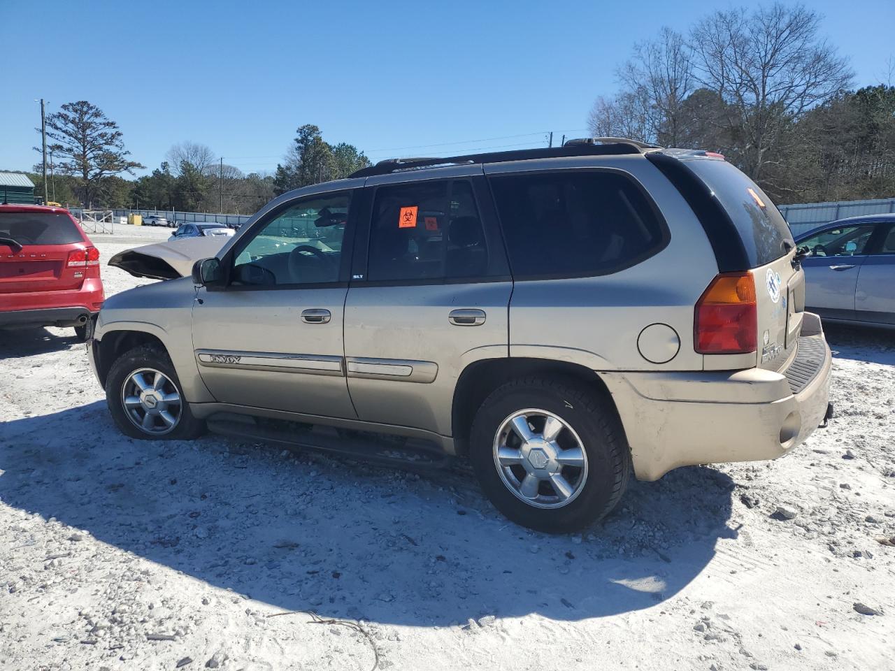 2004 GMC Envoy VIN 1GKDS13S942169804 Copart auction photo, front end damage thumbnail 2